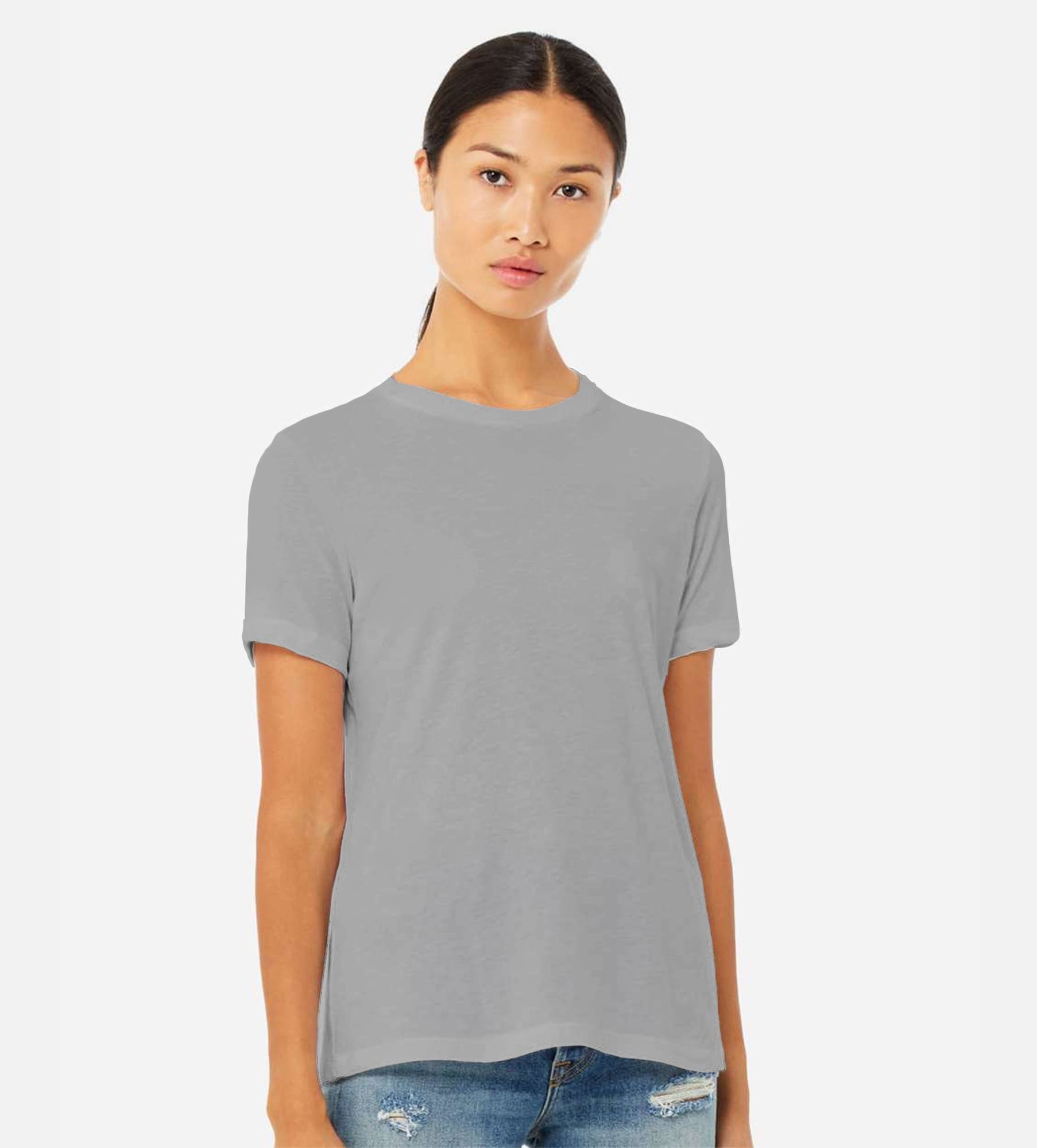 Women’s Relaxed Fit Heather CVC T-shirt