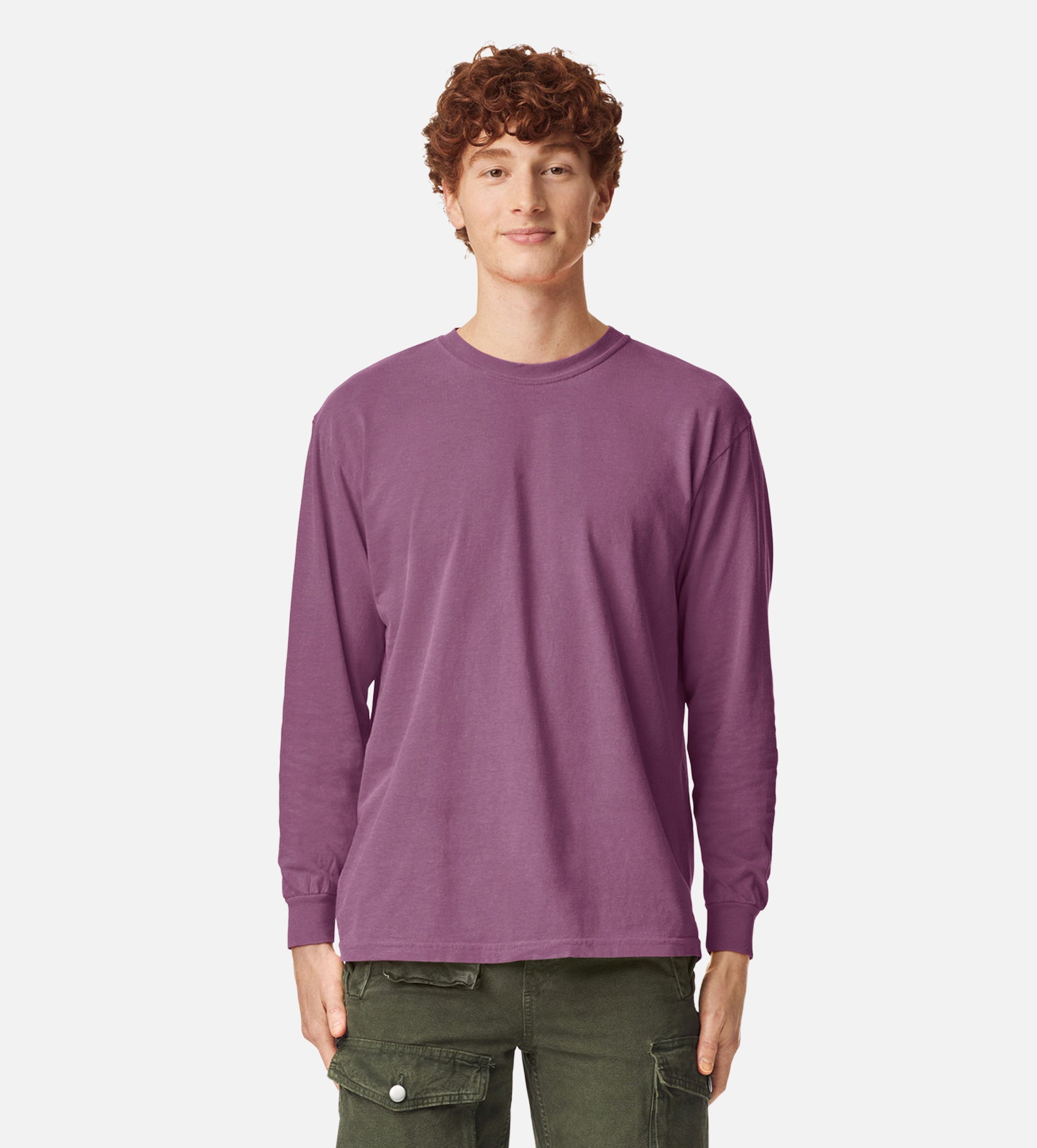Unisex Garment-Dyed Heavyweight Long Sleeve T-Shirt