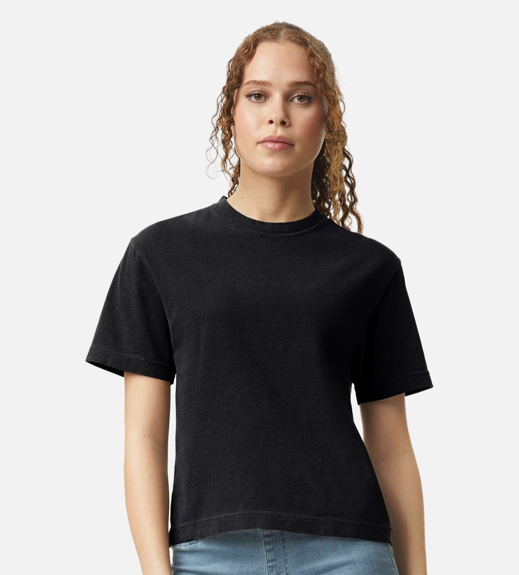 Women's Garment-Dyed Heavyweight Boxy T-Shirt