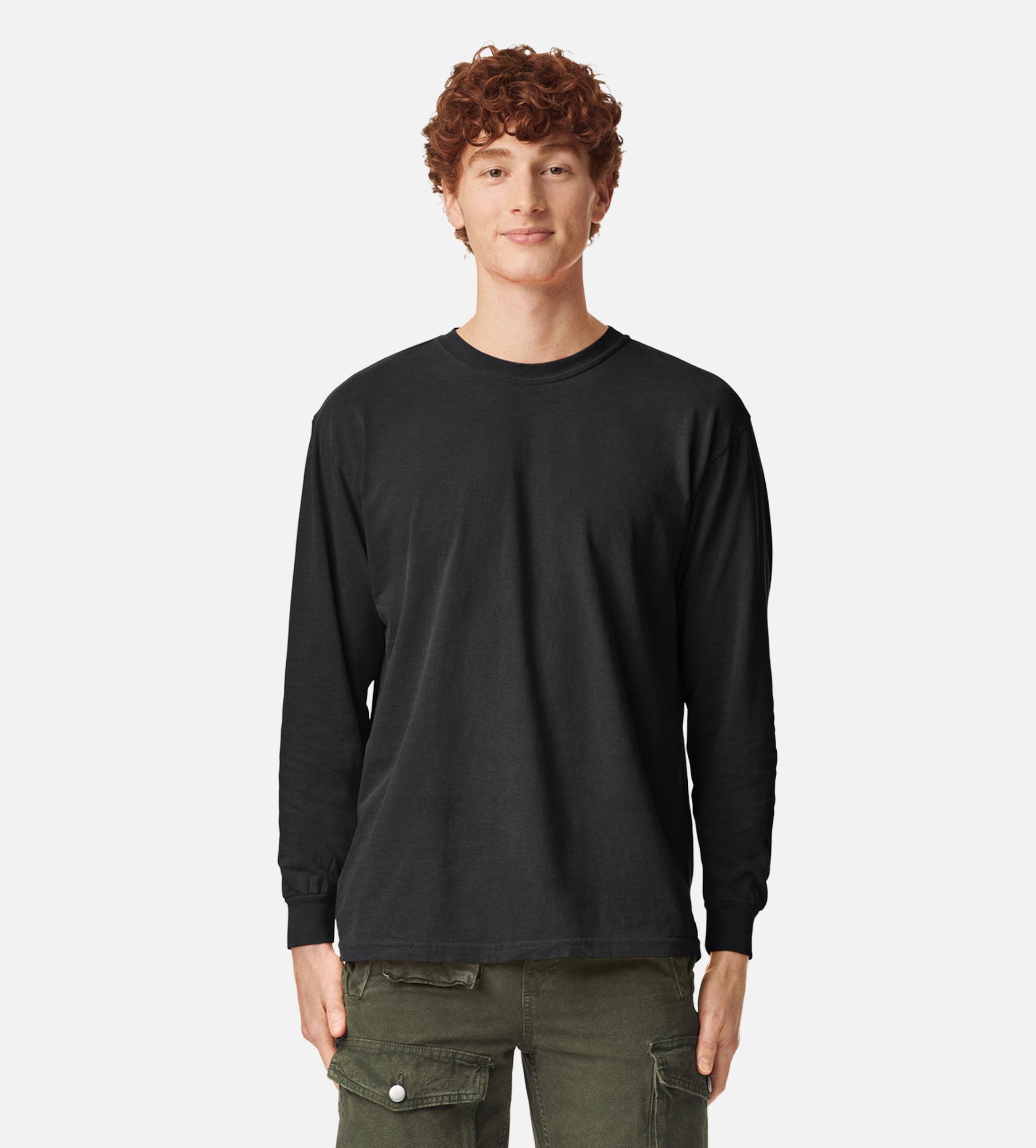 Unisex Garment-Dyed Heavyweight Long Sleeve T-Shirt