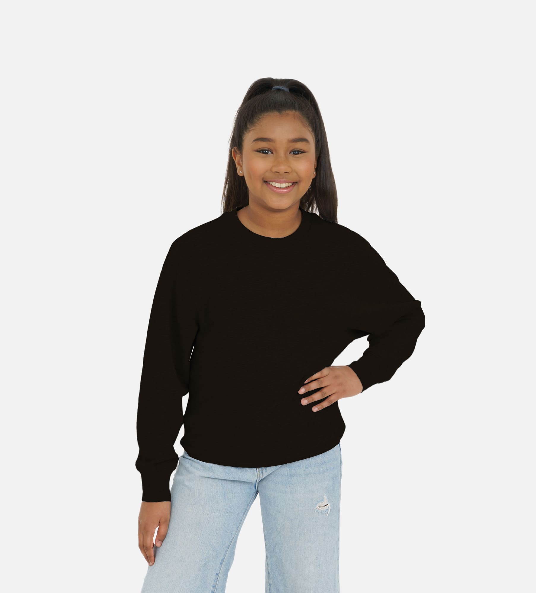 Everyday Fleece Crewneck Youth Sweatshirt