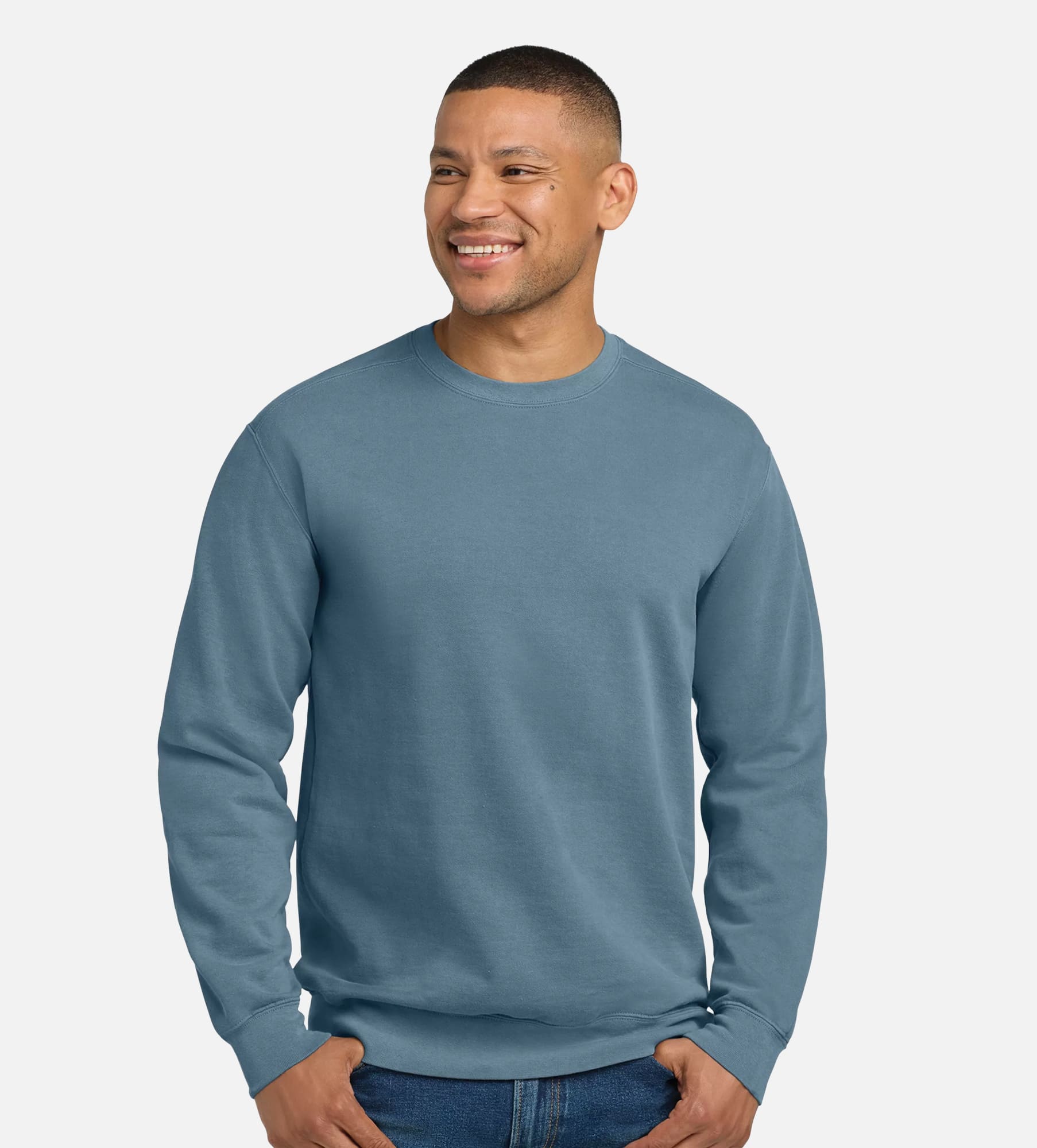 Unisex Garment-Dyed Crewneck Sweatshirt