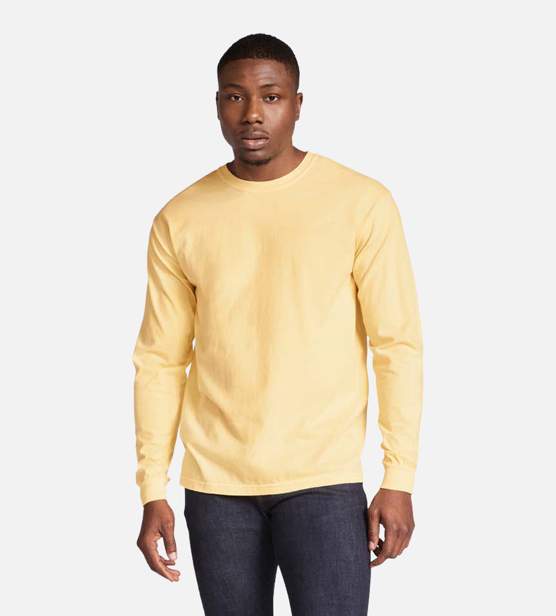 Unisex Garment-Dyed Heavyweight Long Sleeve T-Shirt