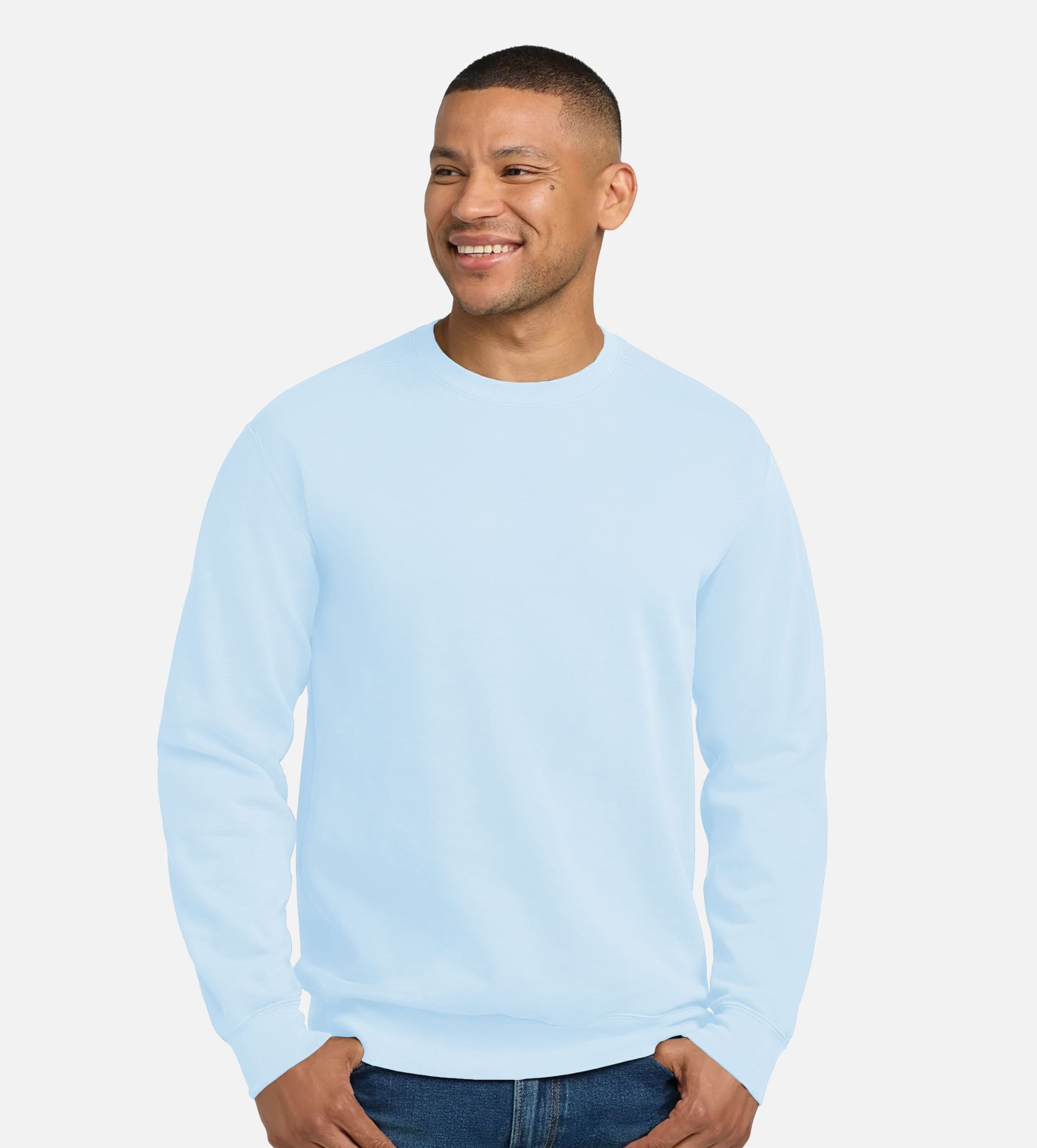 Unisex Garment-Dyed Crewneck Sweatshirt