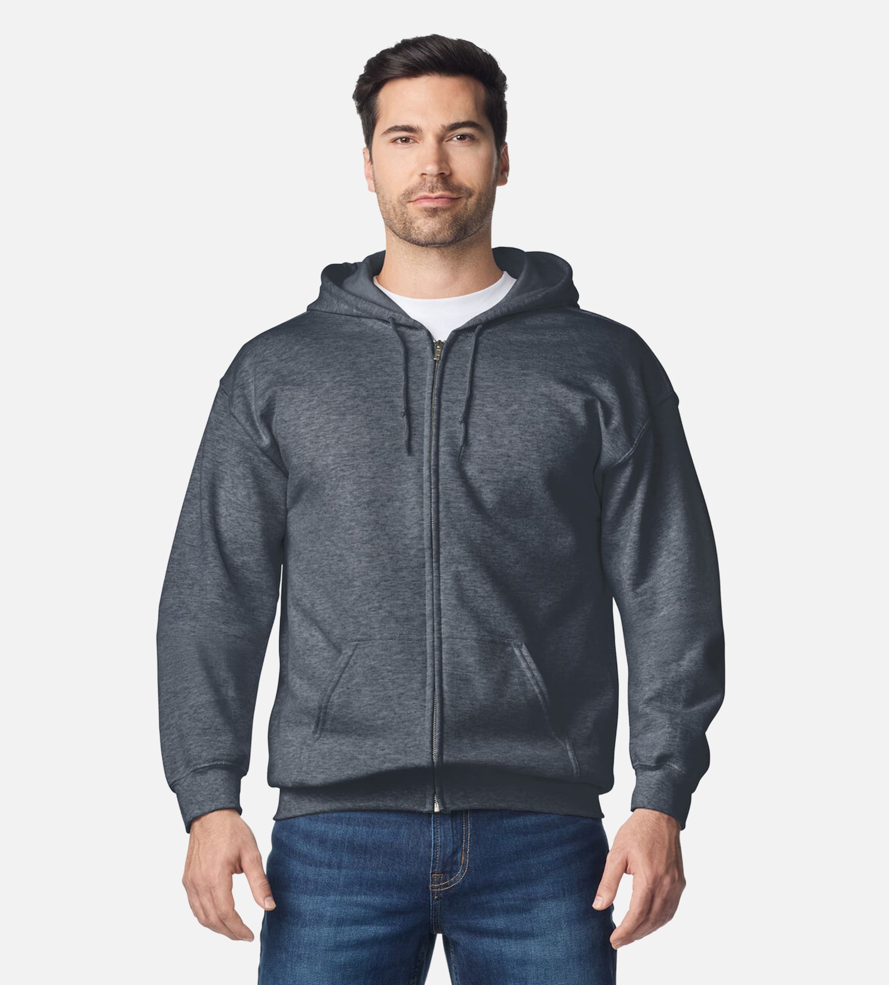 Unisex Heavy Blend™ Full-Zip Hooded Sweatshirt