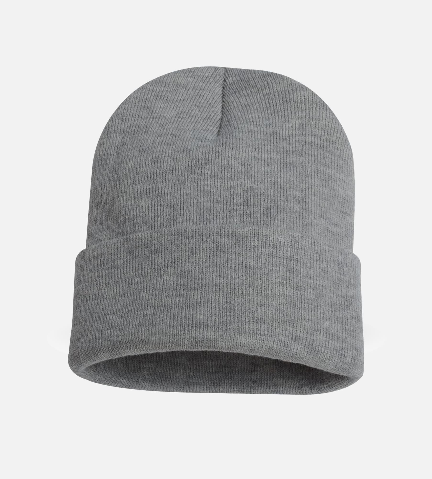 12" Solid Cuffed Beanie