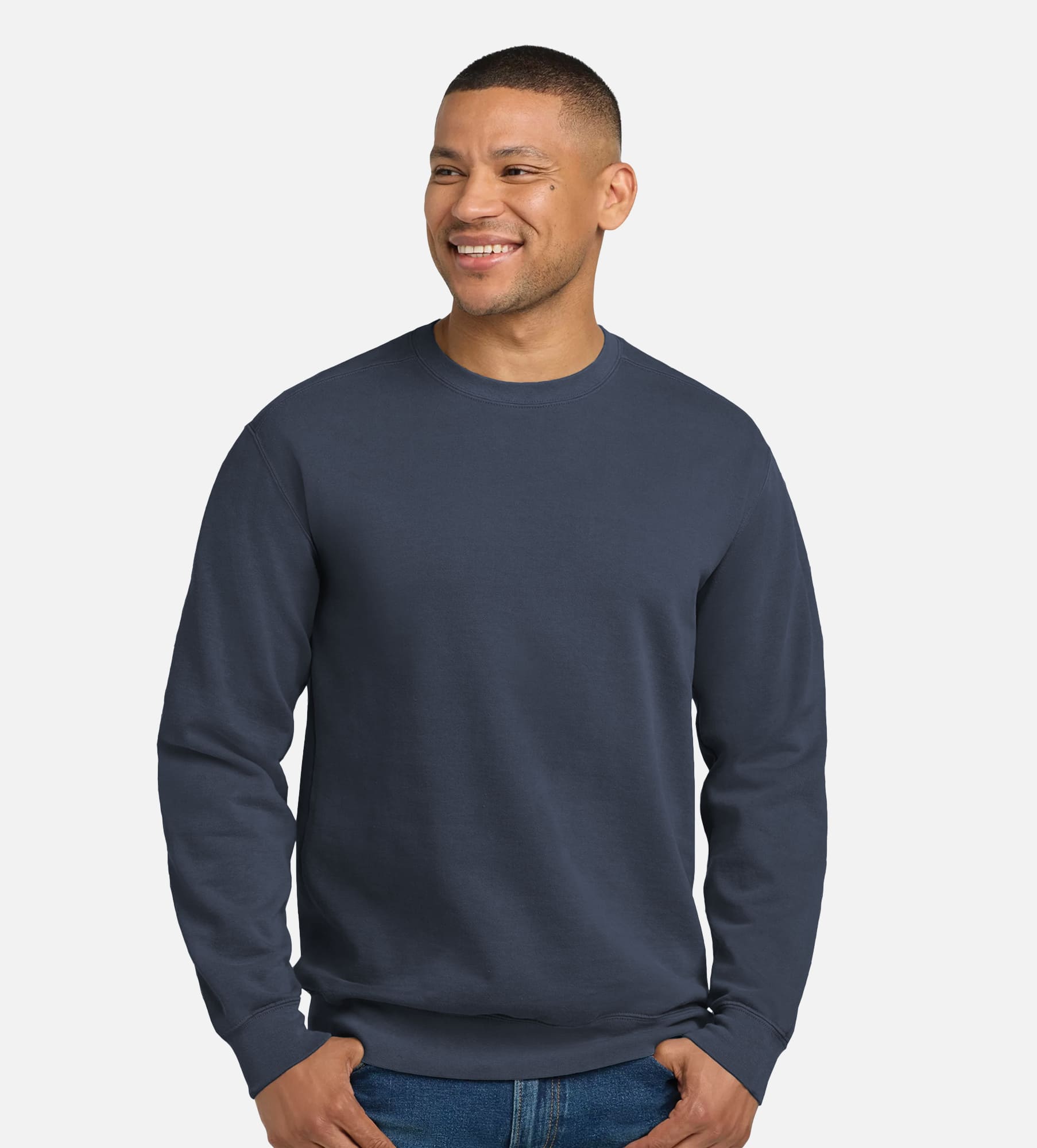 Unisex Garment-Dyed Crewneck Sweatshirt