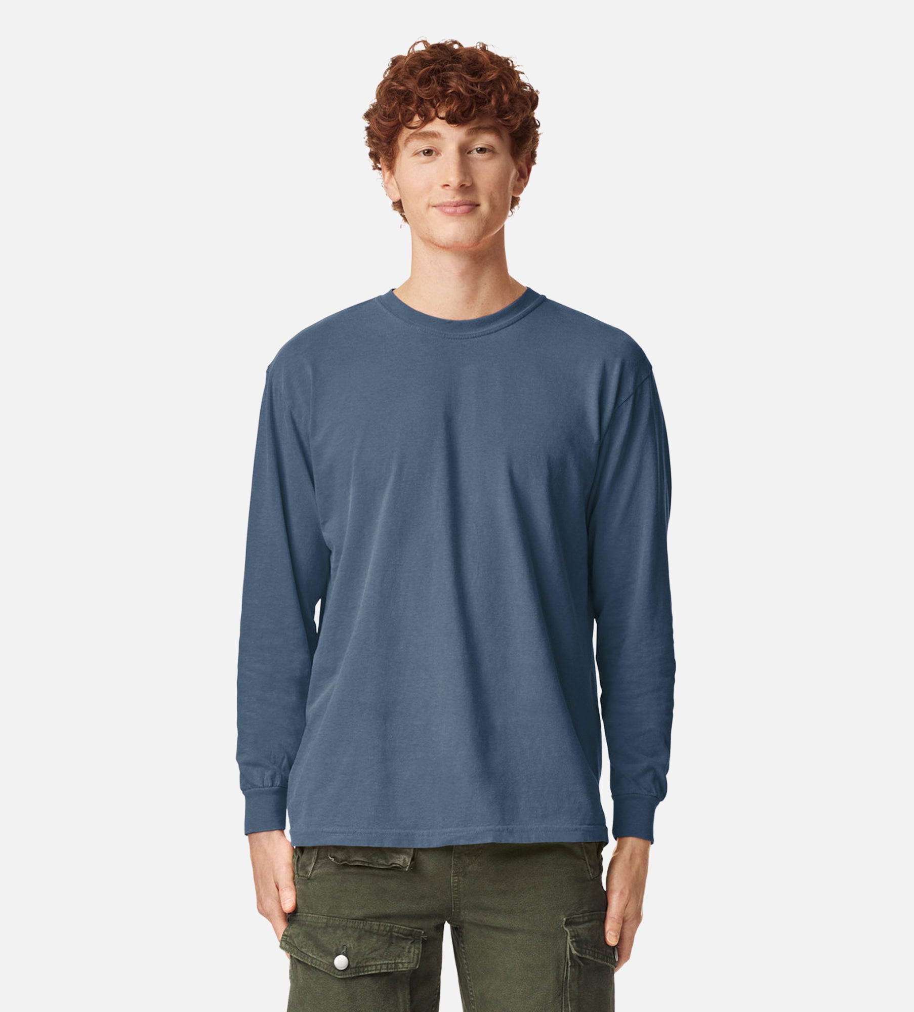 Unisex Garment-Dyed Heavyweight Long Sleeve T-Shirt
