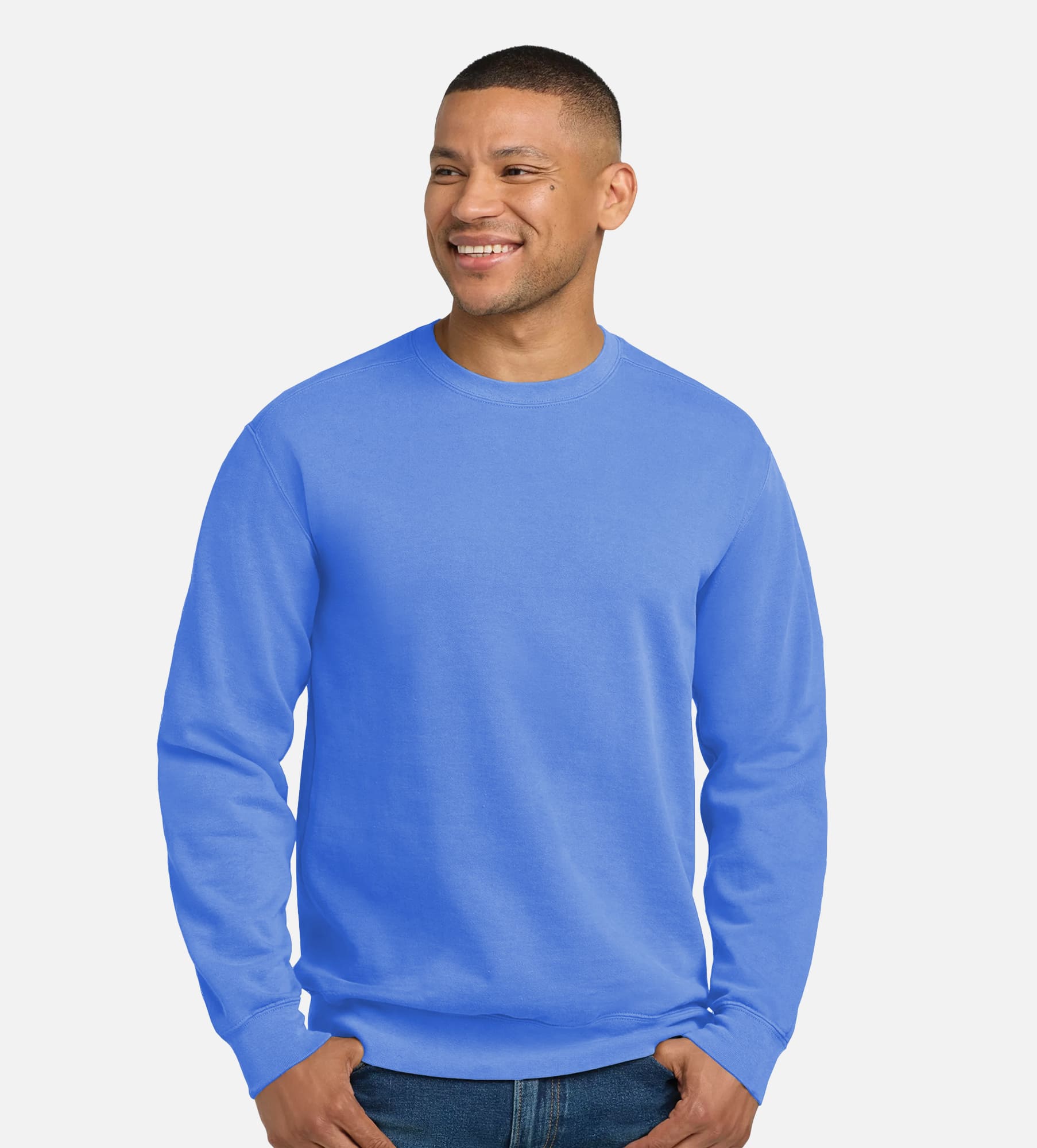 Unisex Garment-Dyed Crewneck Sweatshirt