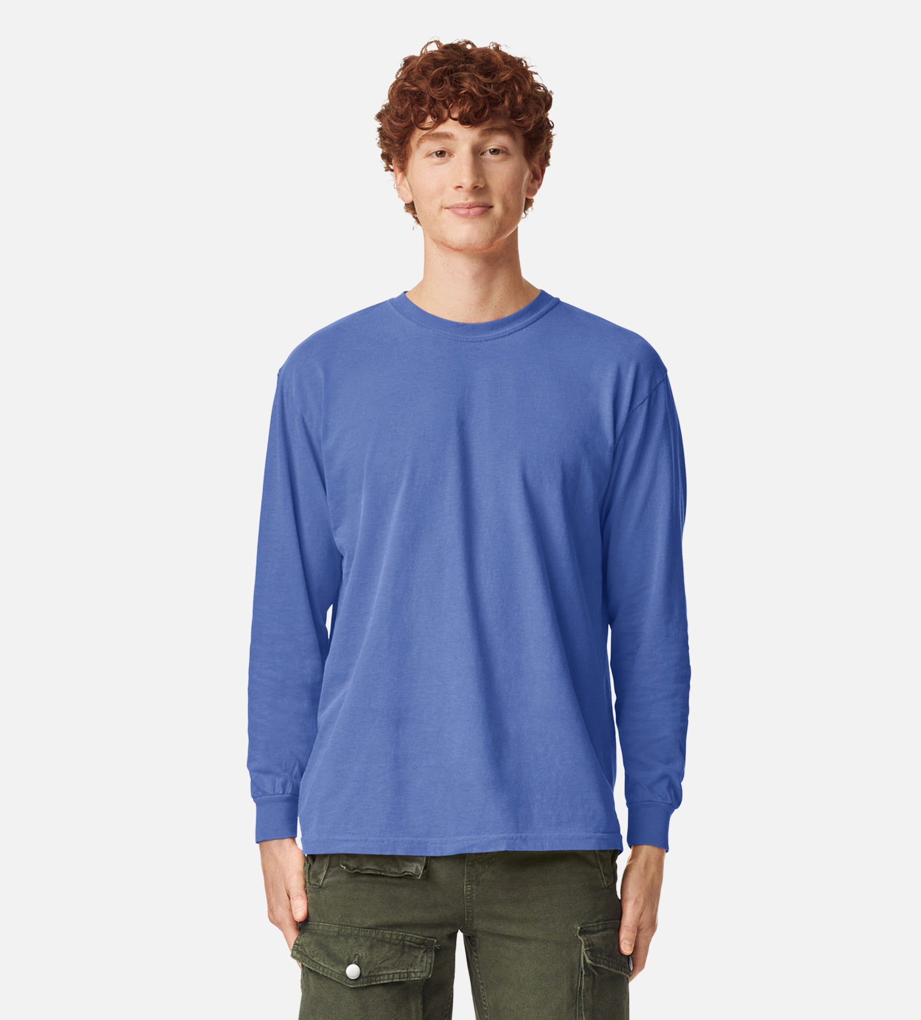 Unisex Garment-Dyed Heavyweight Long Sleeve T-Shirt