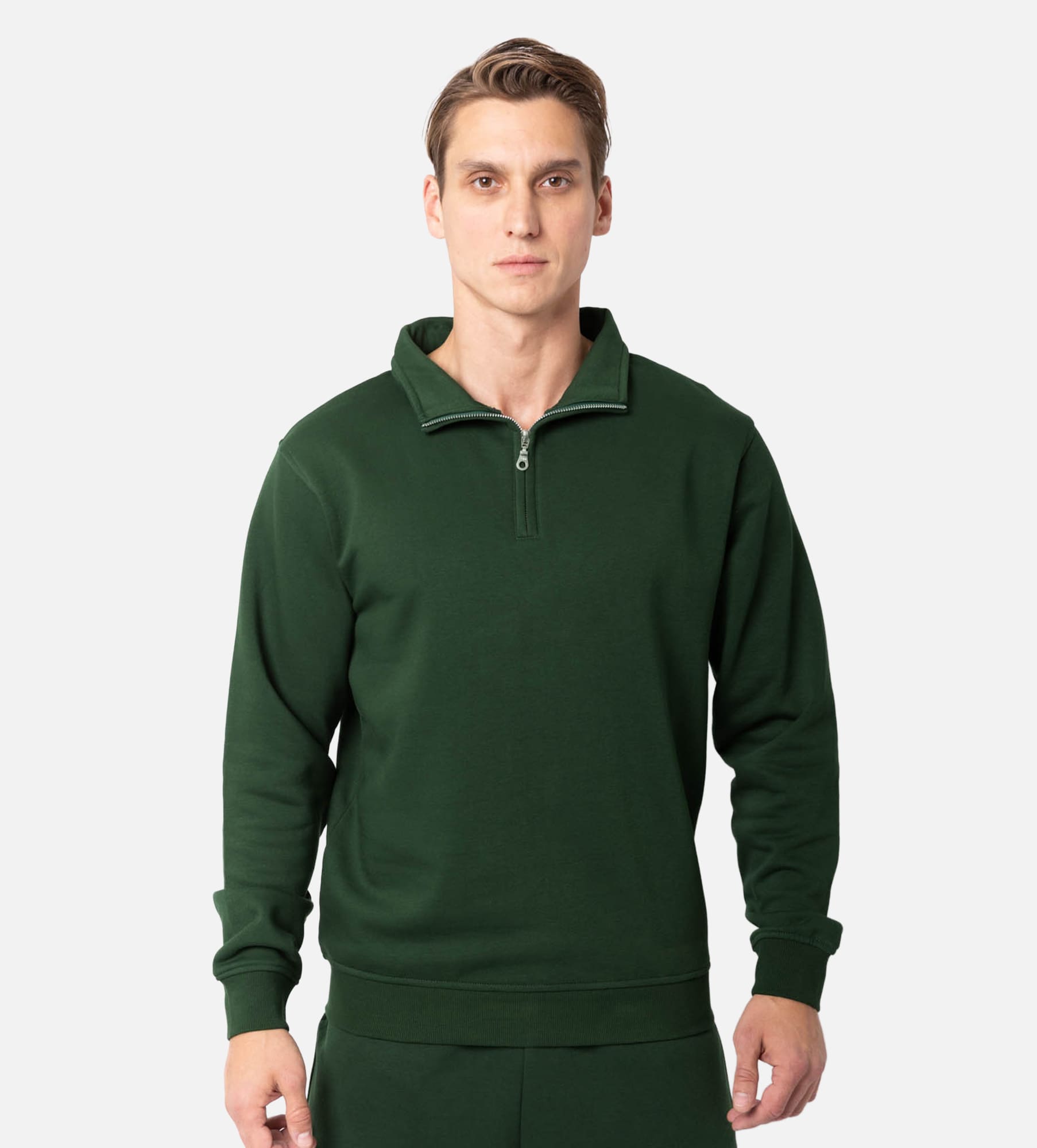 Unisex Quarter Zip Sweatshirt