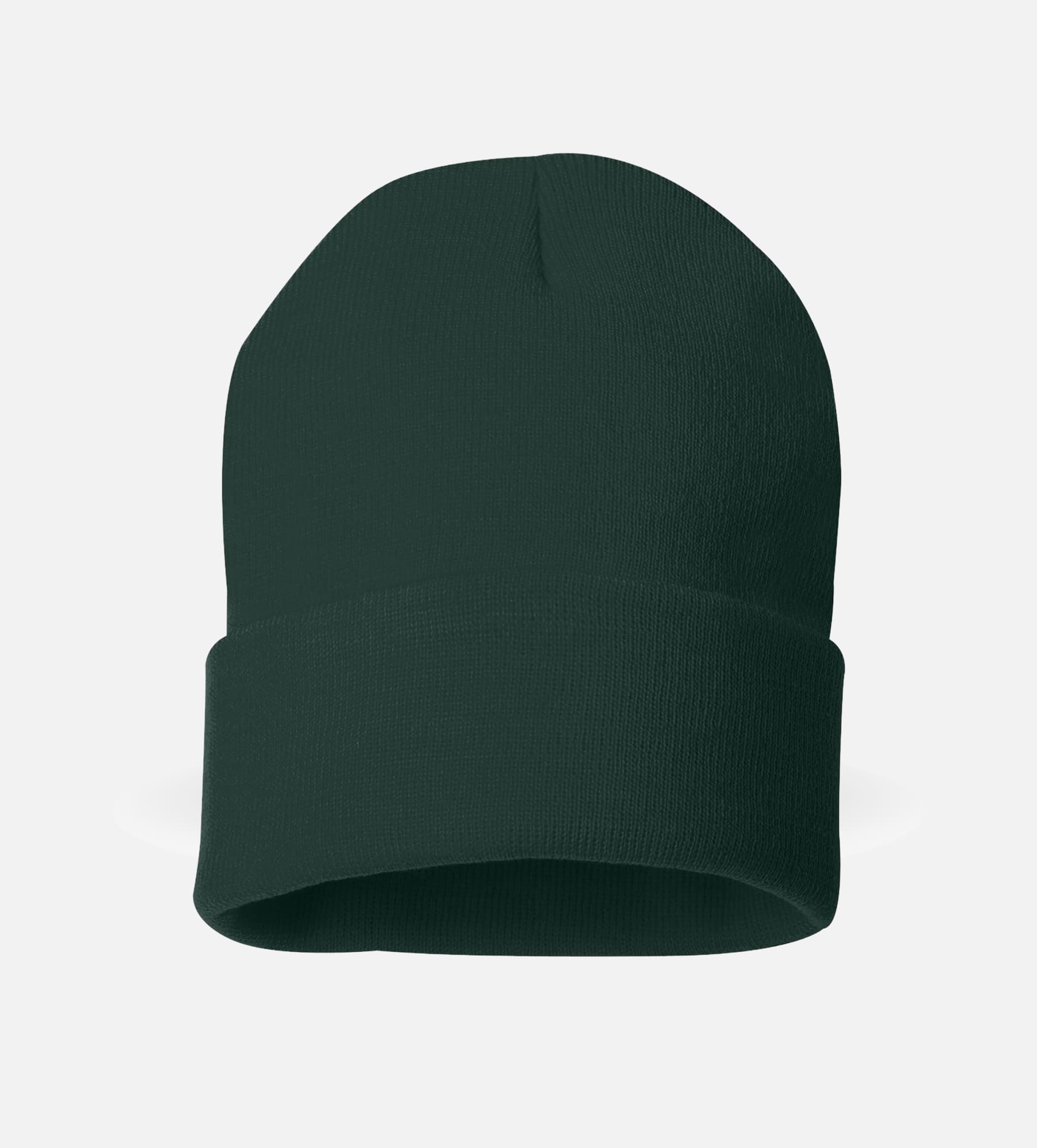 12" Solid Cuffed Beanie