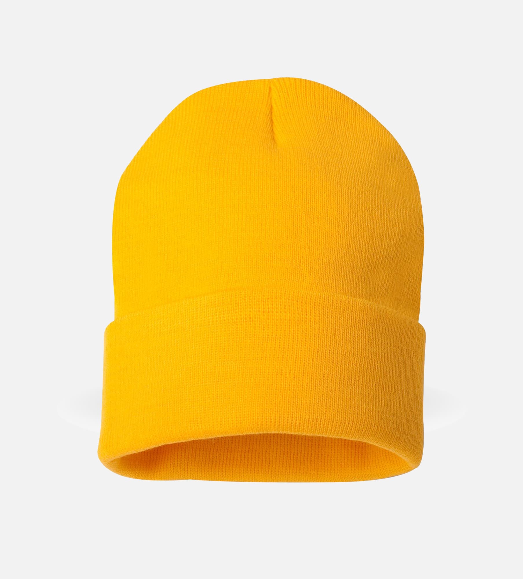 12" Solid Cuffed Beanie