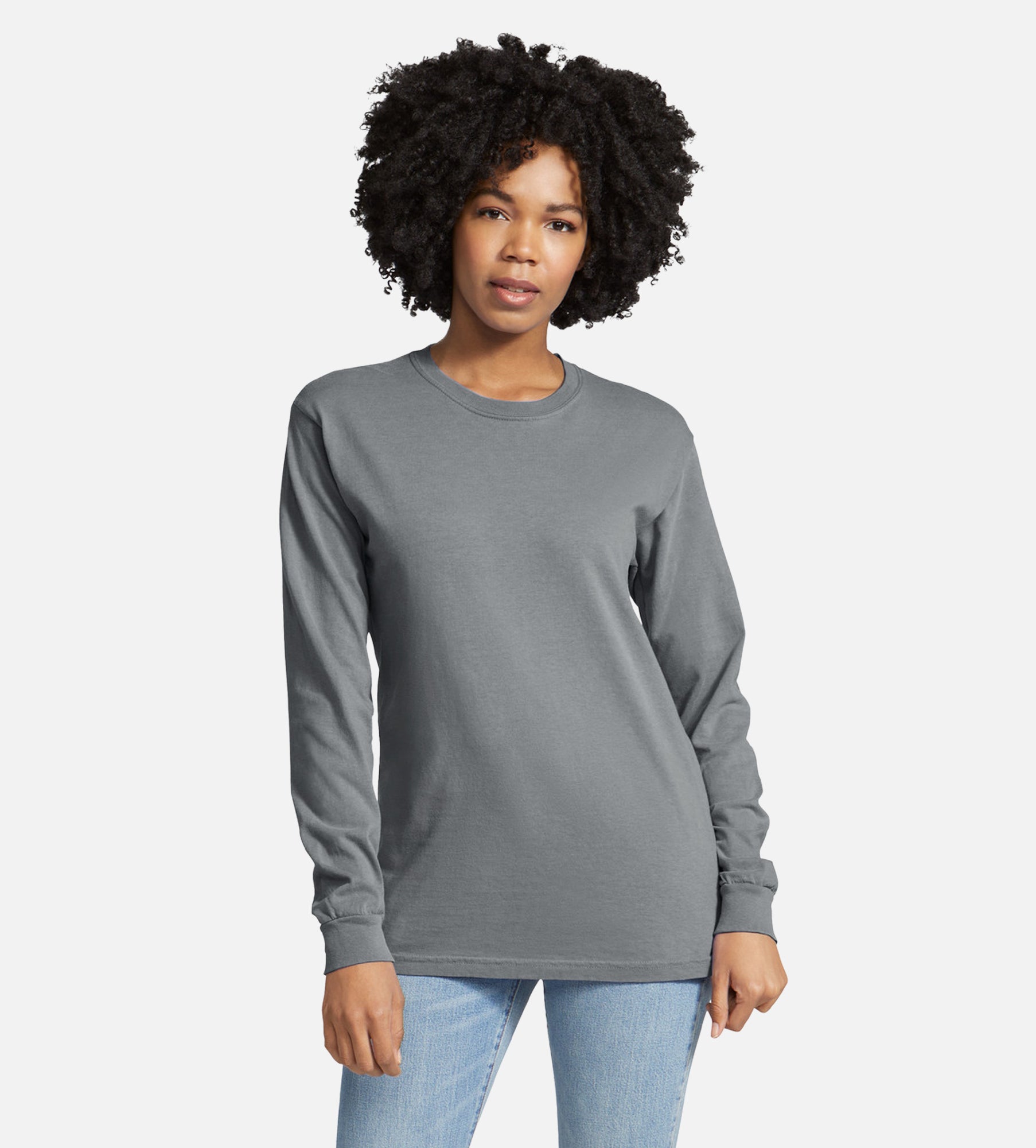 Unisex Garment-Dyed Heavyweight Long Sleeve T-Shirt