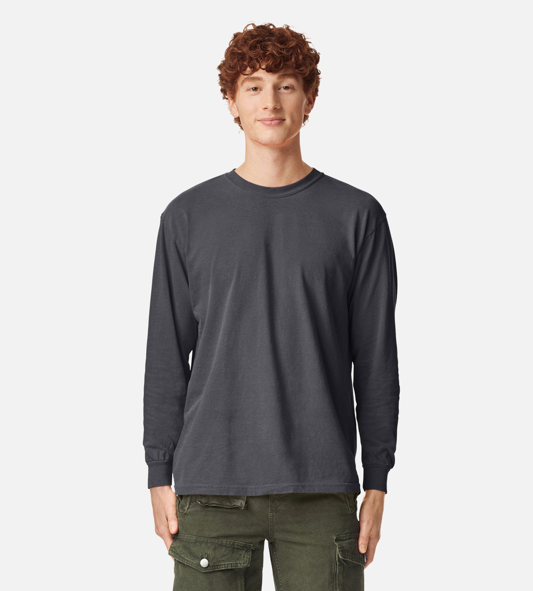 Unisex Garment-Dyed Heavyweight Long Sleeve T-Shirt