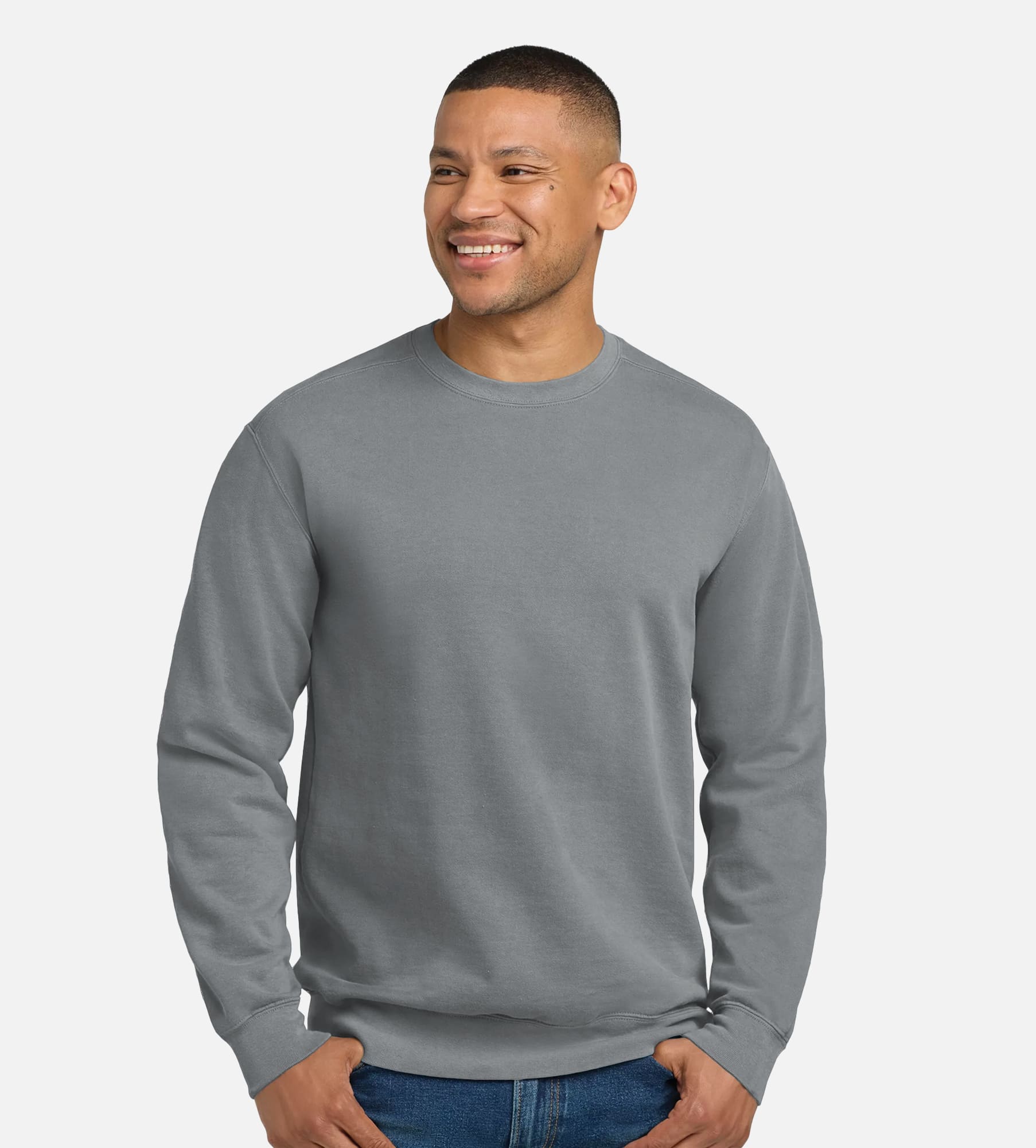 Unisex Garment-Dyed Crewneck Sweatshirt