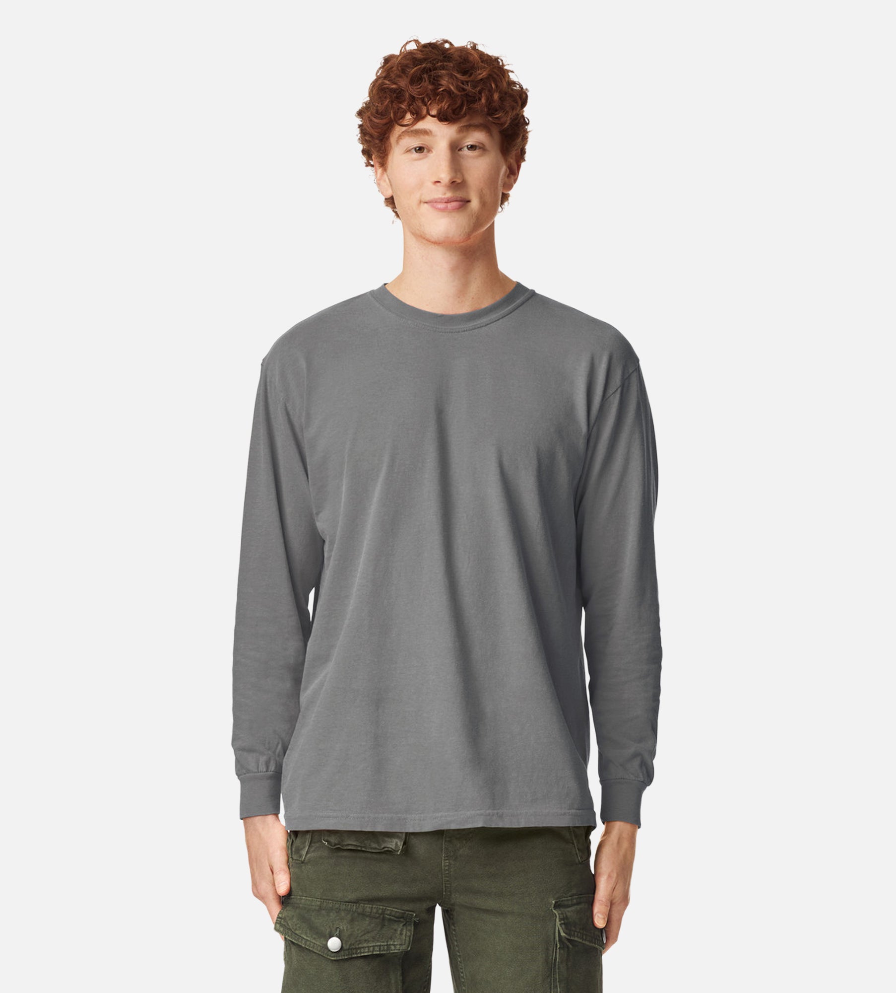 Unisex Garment-Dyed Heavyweight Long Sleeve T-Shirt