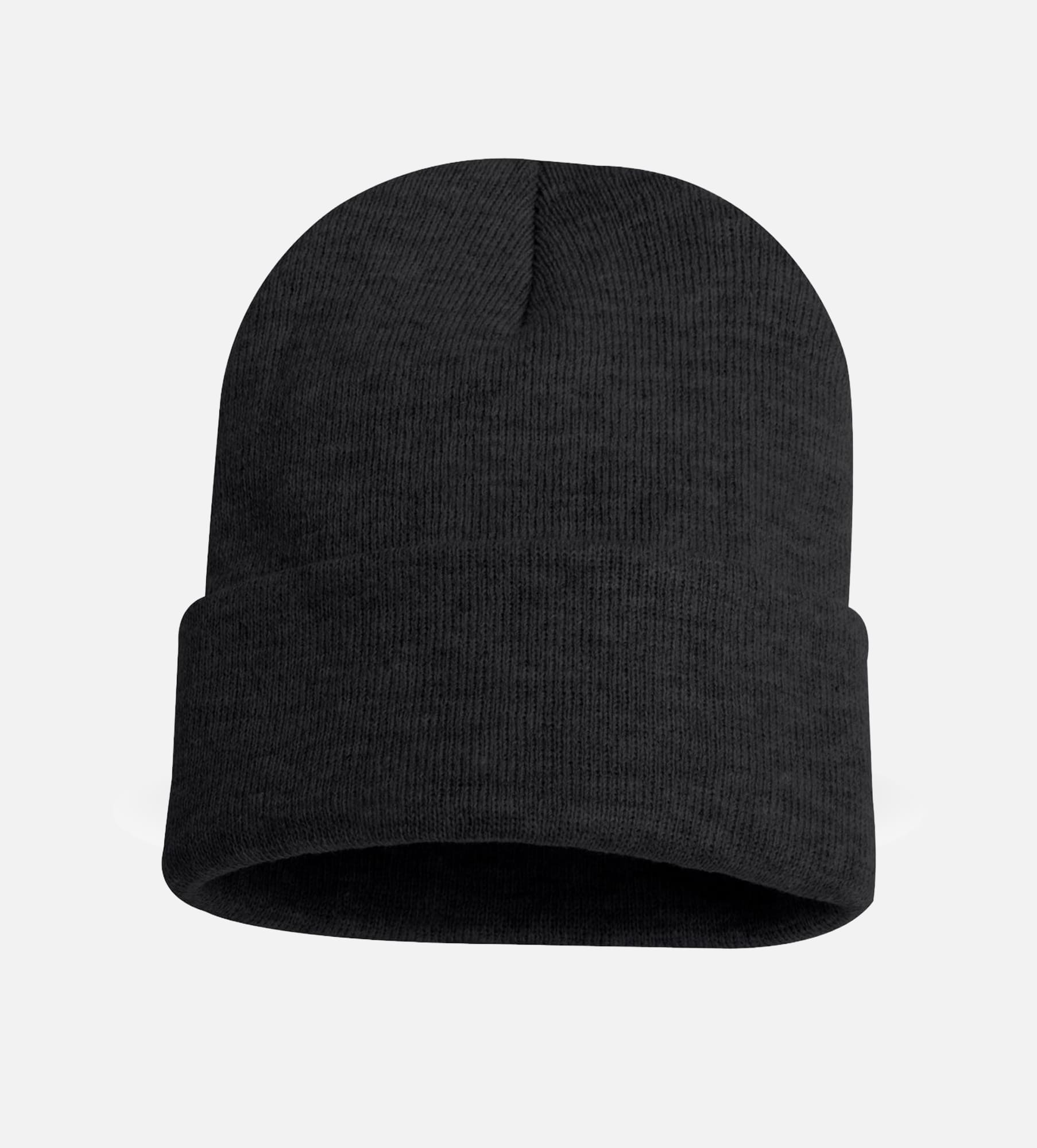 12" Solid Cuffed Beanie