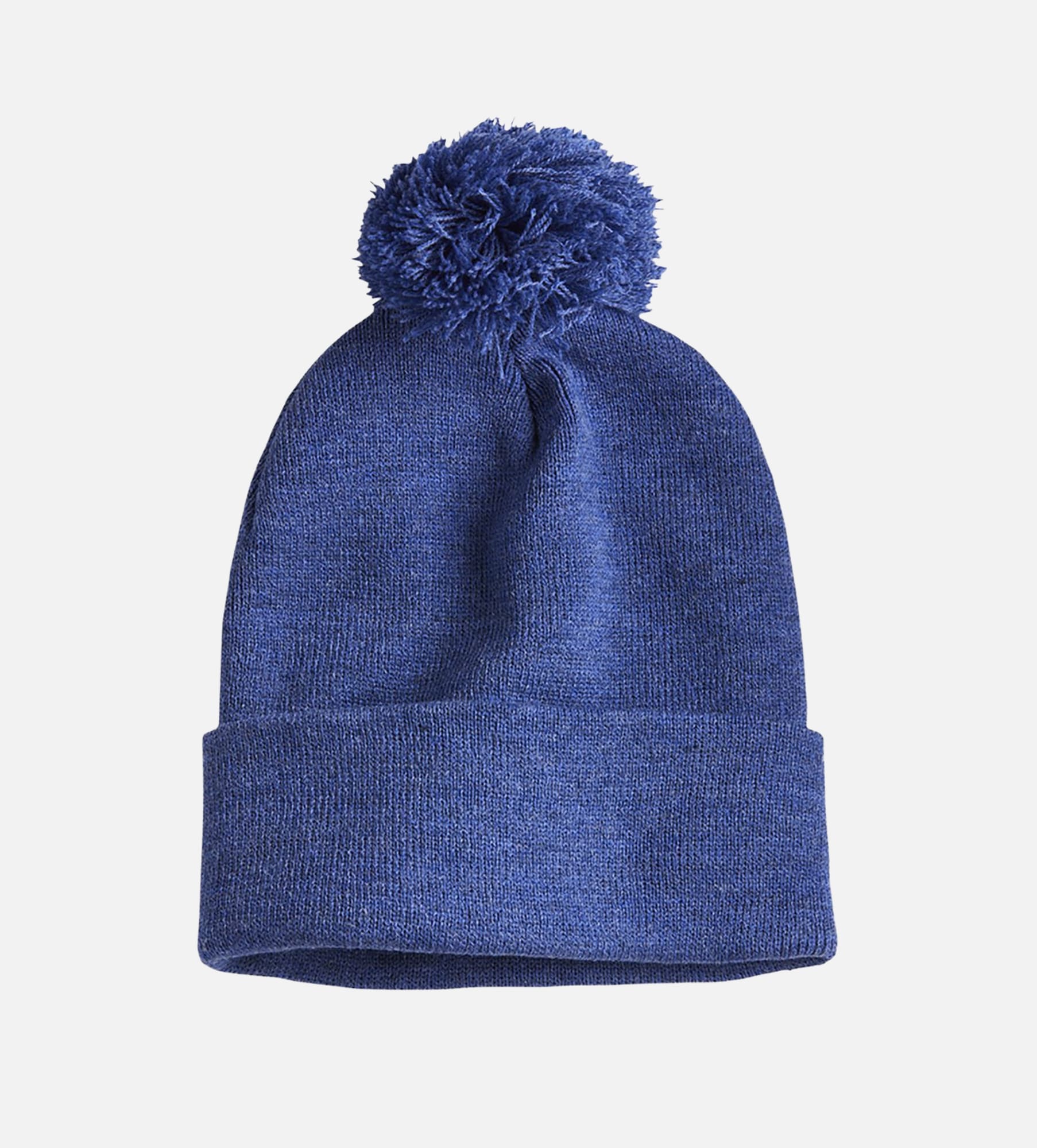 12" Pom-Pom Cuffed Beanie