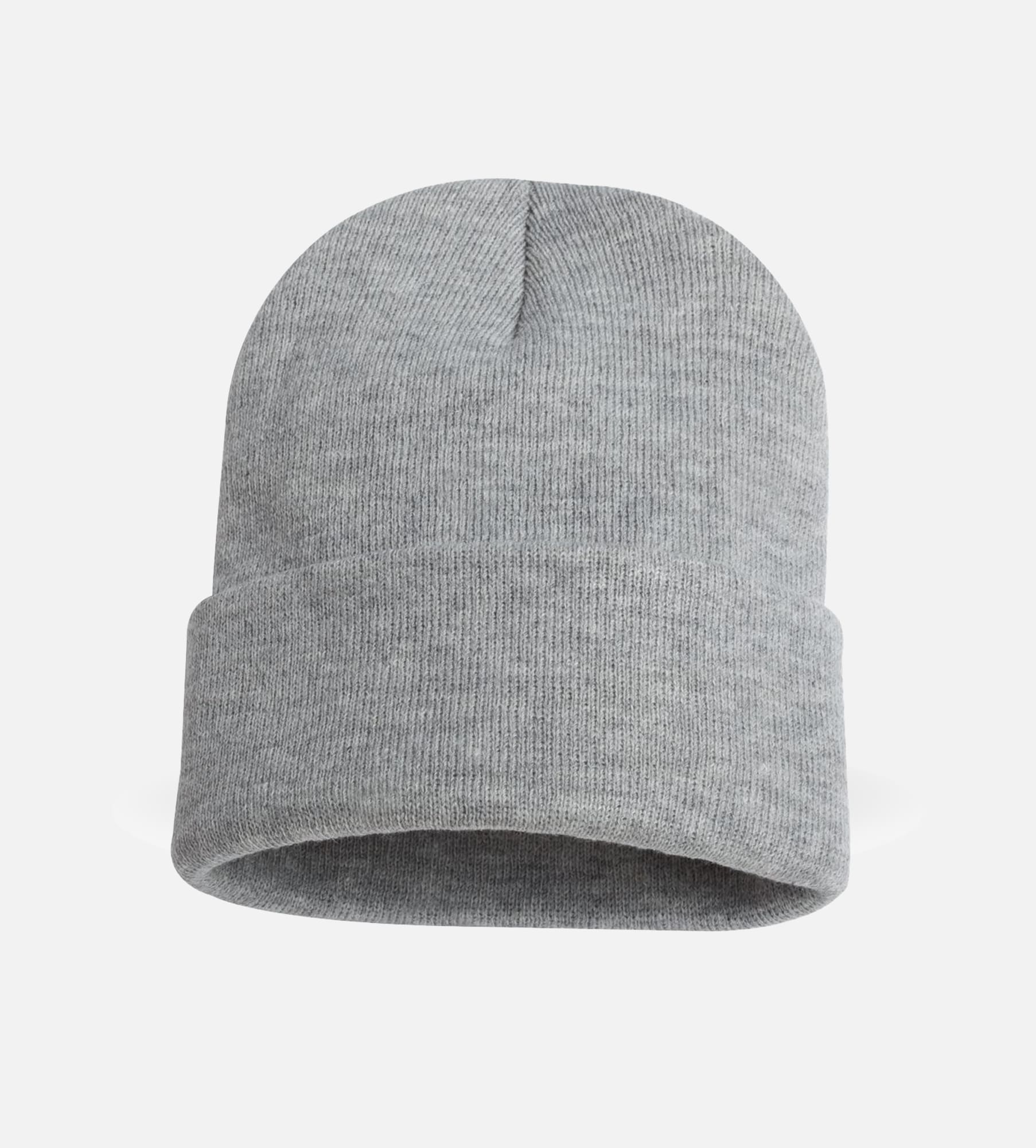 12" Solid Cuffed Beanie
