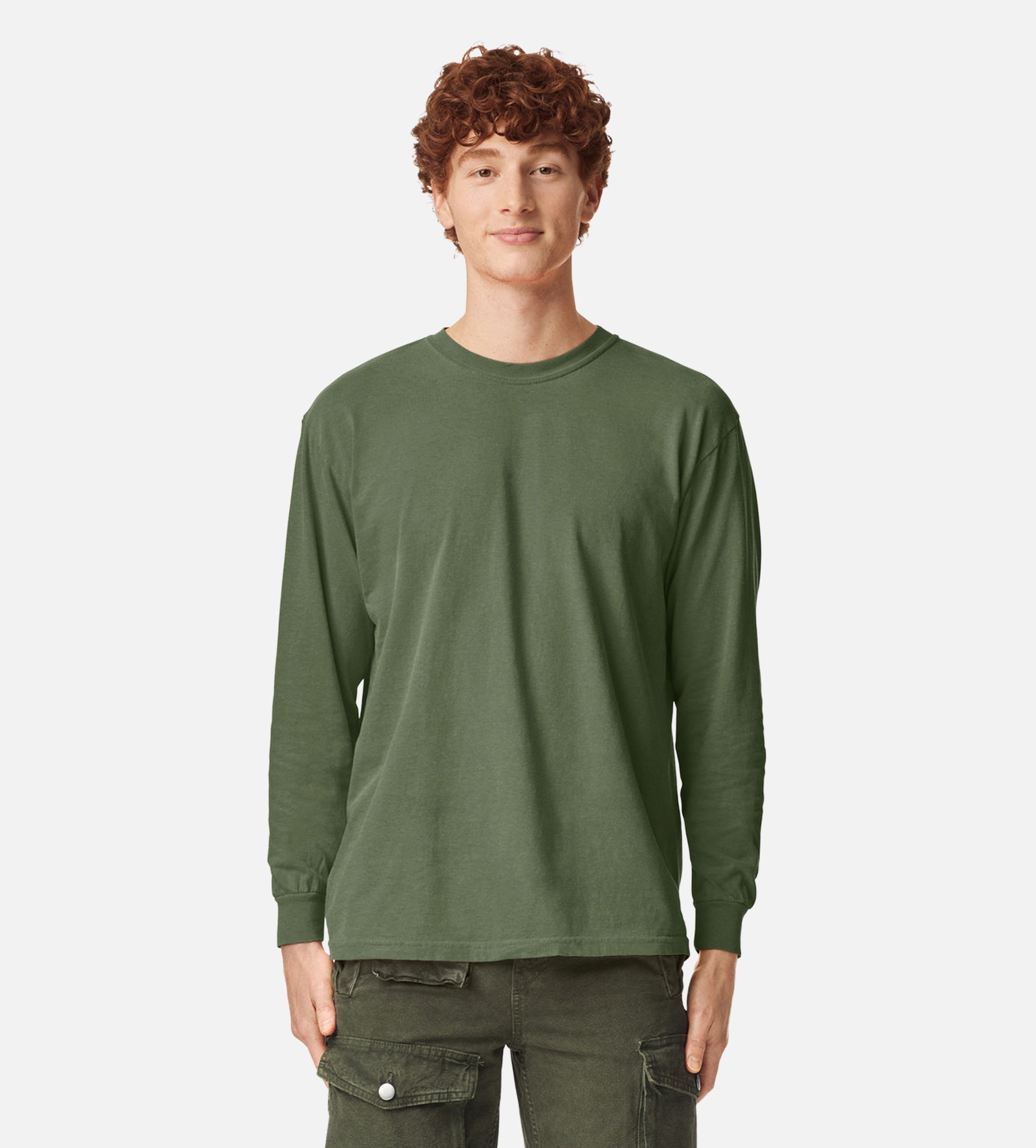 Unisex Garment-Dyed Heavyweight Long Sleeve T-Shirt