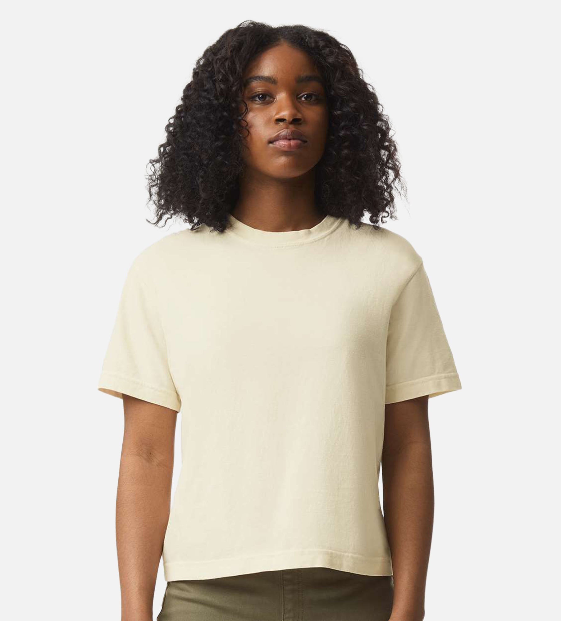 Women's Garment-Dyed Heavyweight Boxy T-Shirt