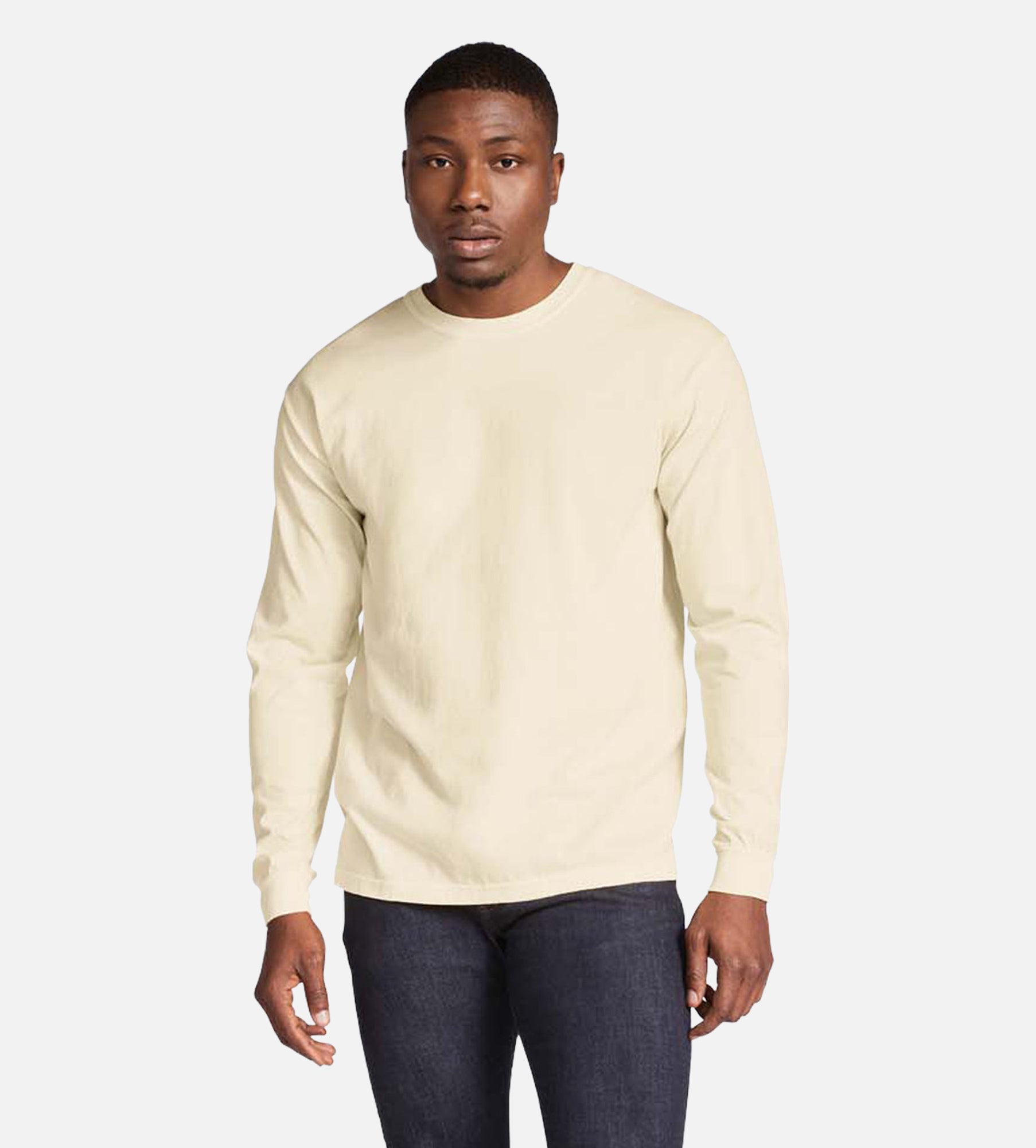 Unisex Garment-Dyed Heavyweight Long Sleeve T-Shirt