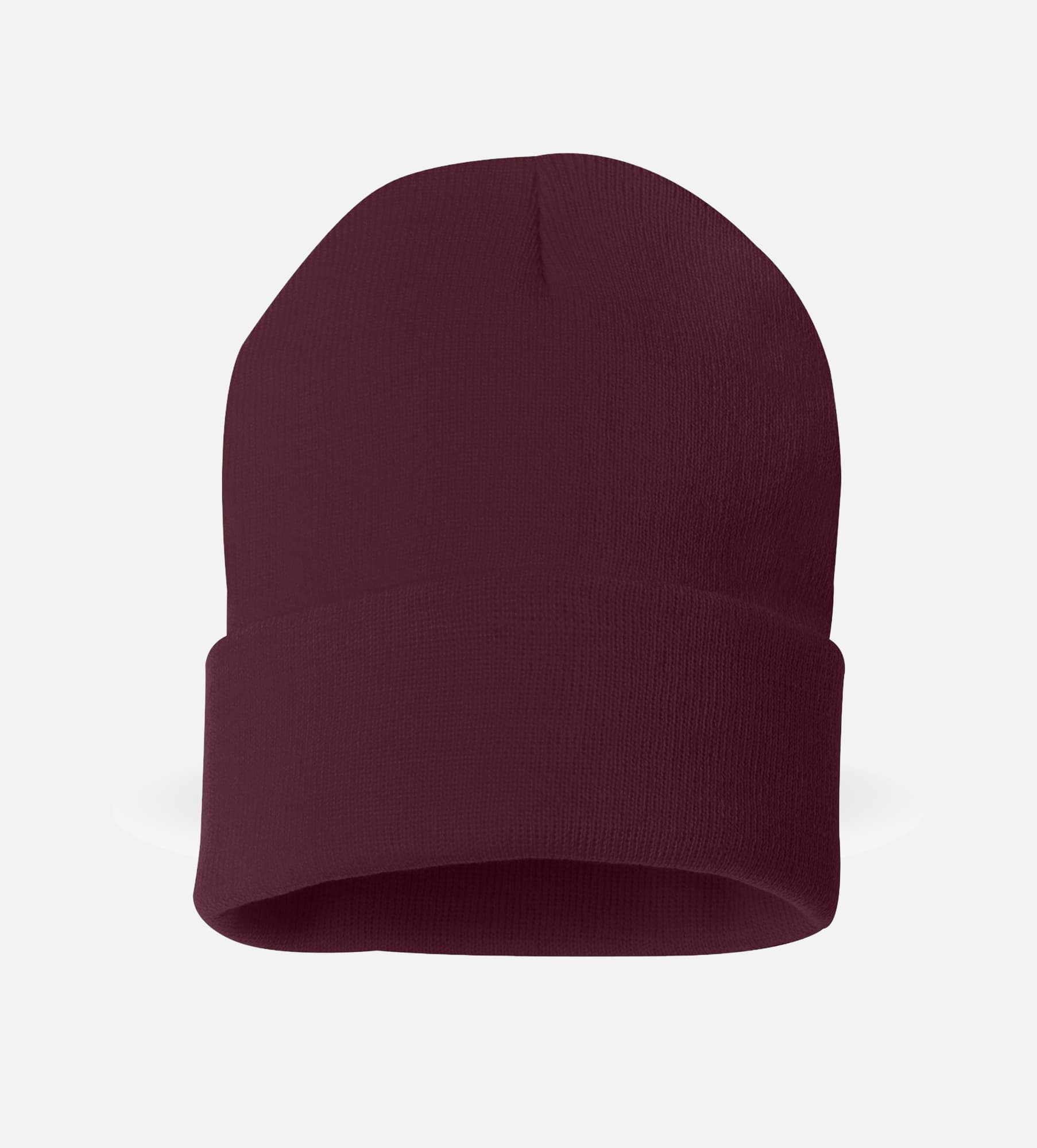 12" Solid Cuffed Beanie