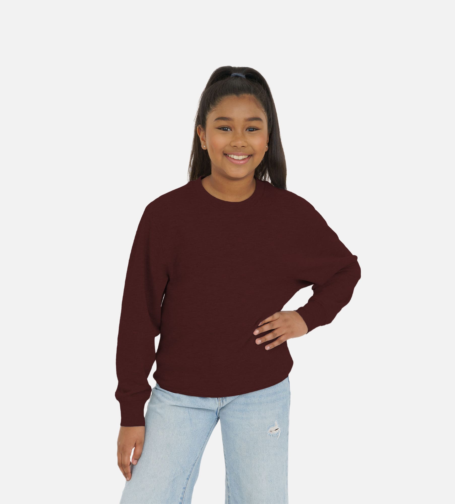 Everyday Fleece Crewneck Youth Sweatshirt