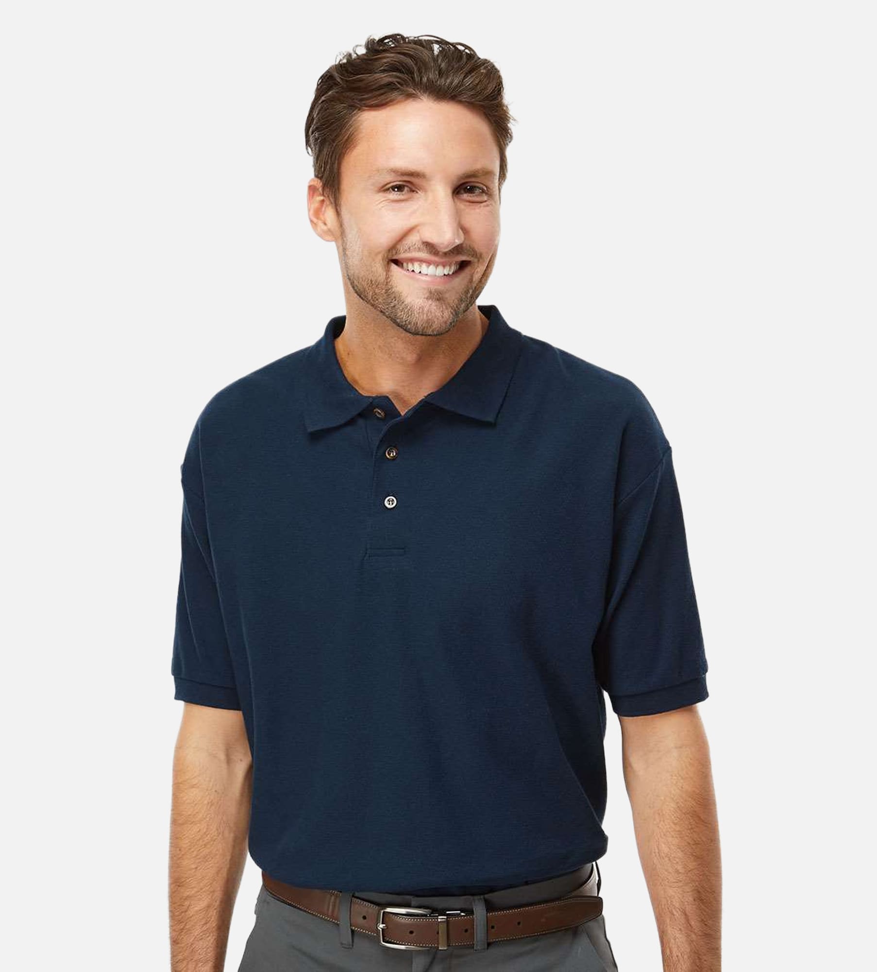 Ring-Spun Piqué Polo