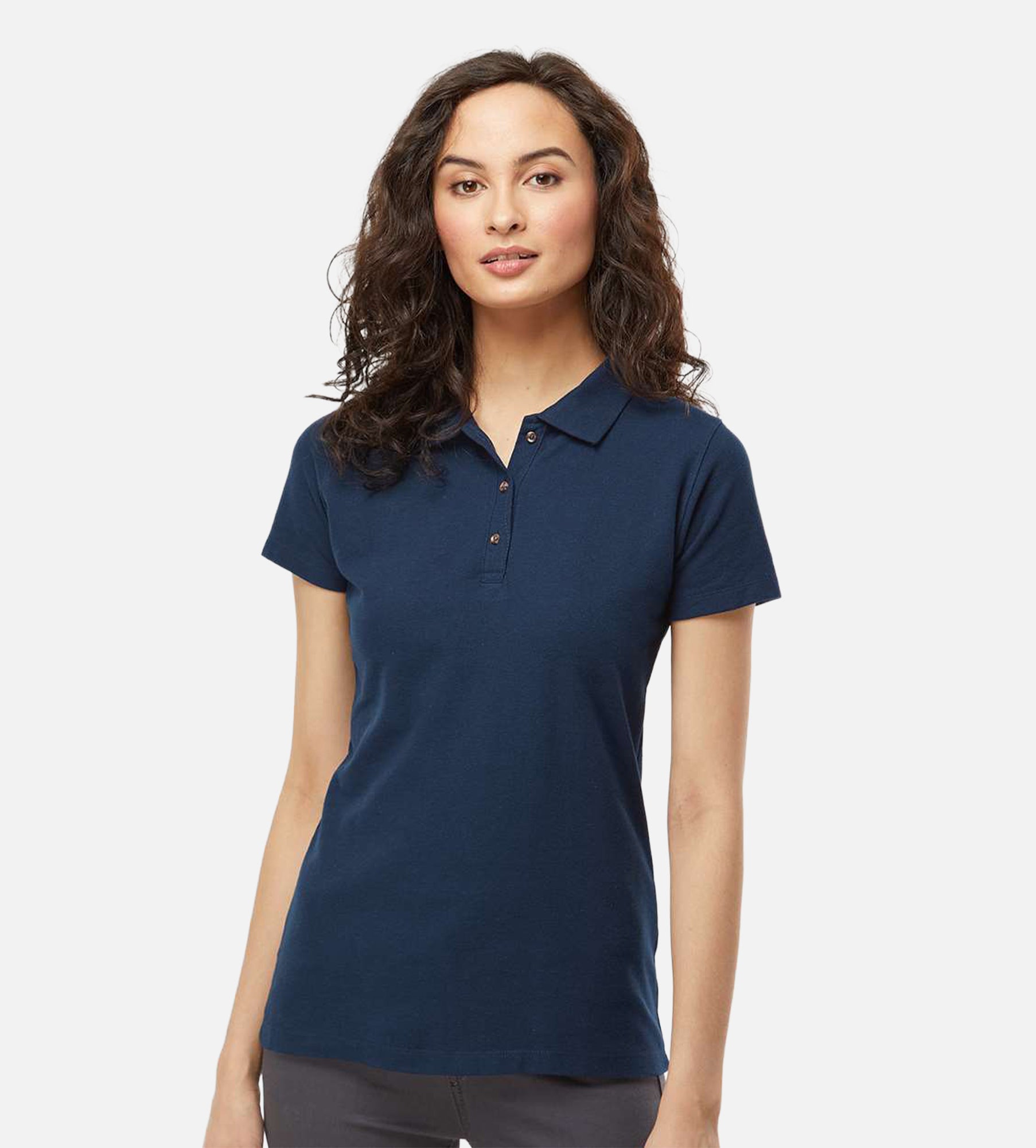 Women's Ringspun Pique Polo