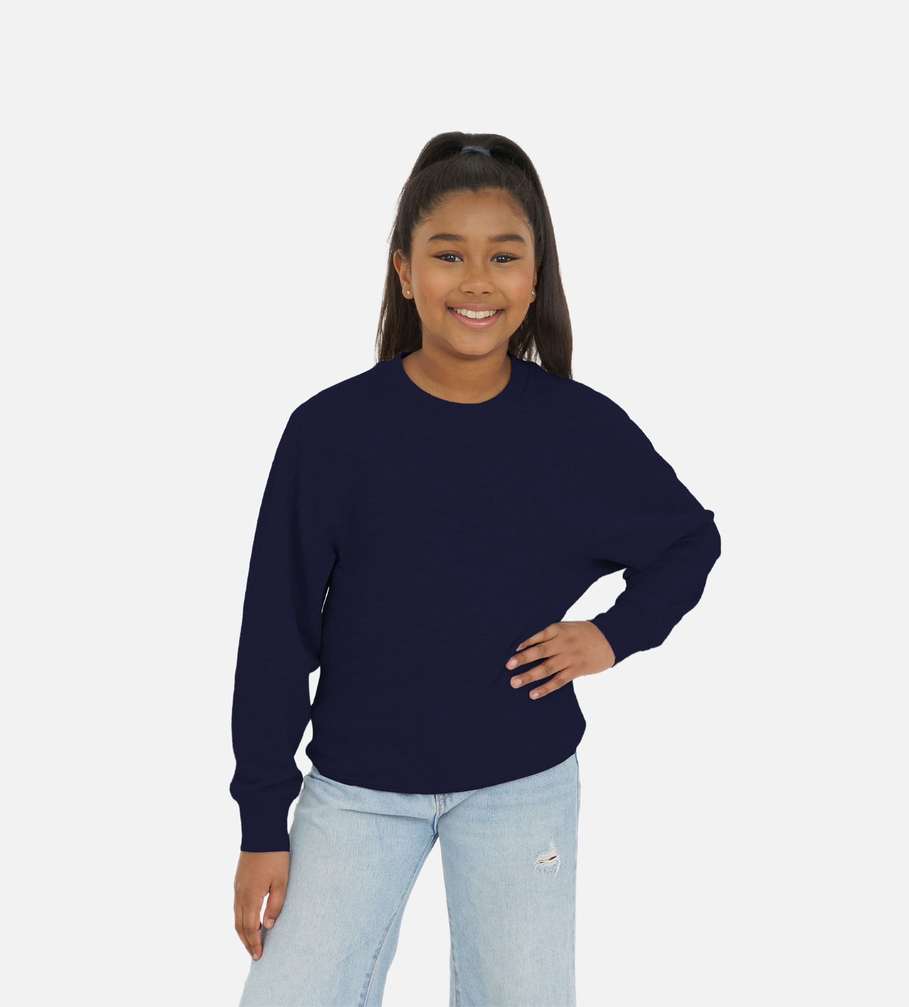Everyday Fleece Crewneck Youth Sweatshirt