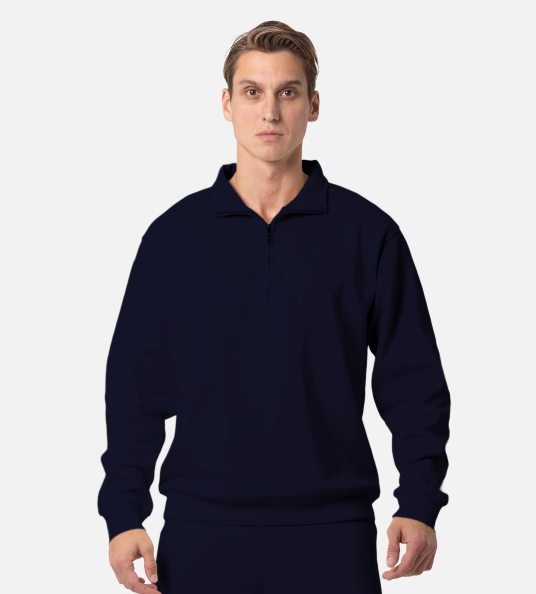 Unisex Quarter Zip Sweatshirt