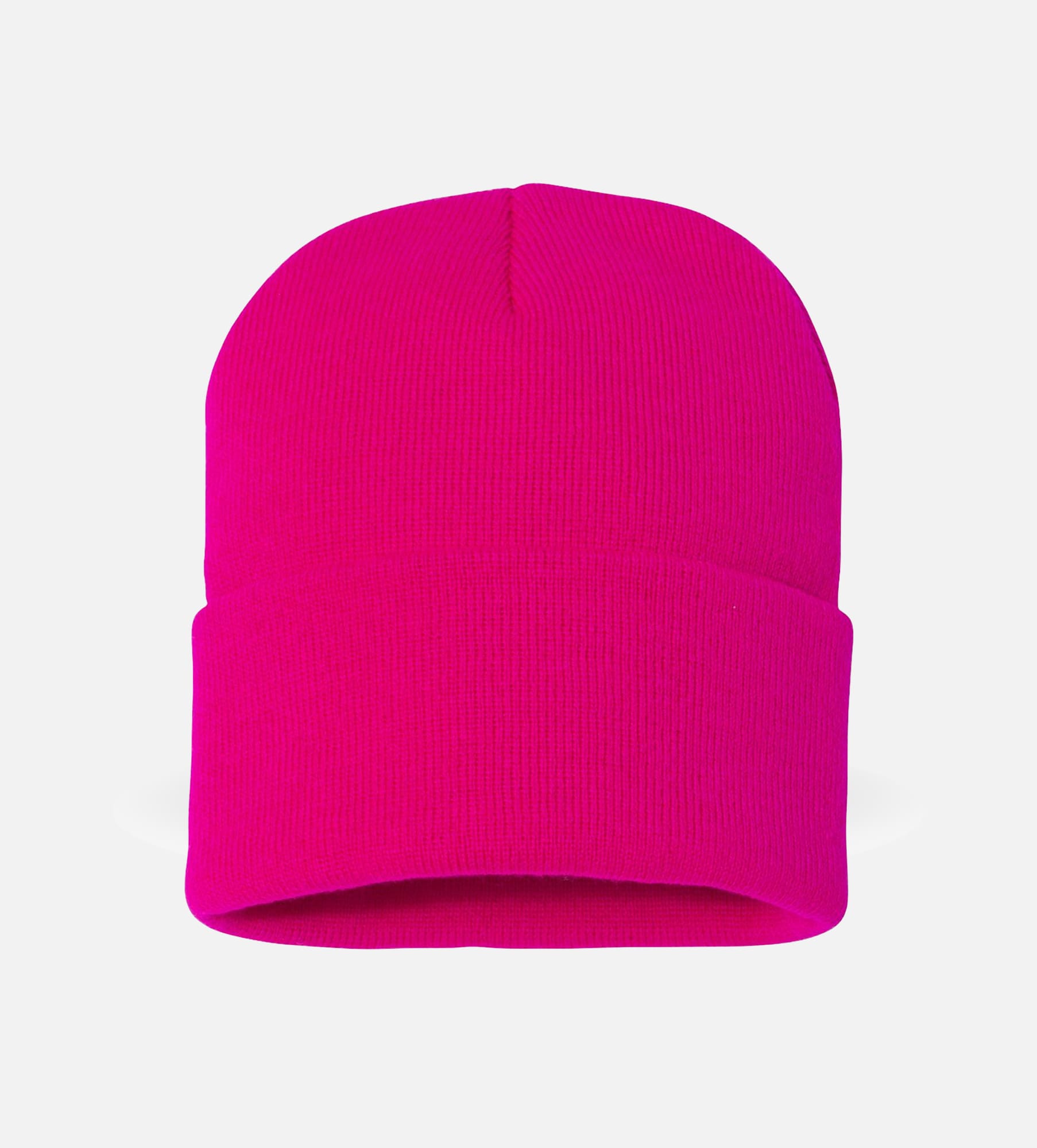 12" Solid Cuffed Beanie
