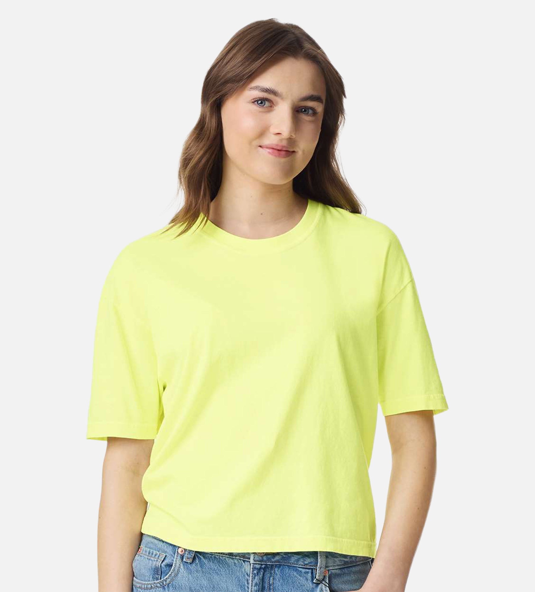 Women's Garment-Dyed Heavyweight Boxy T-Shirt