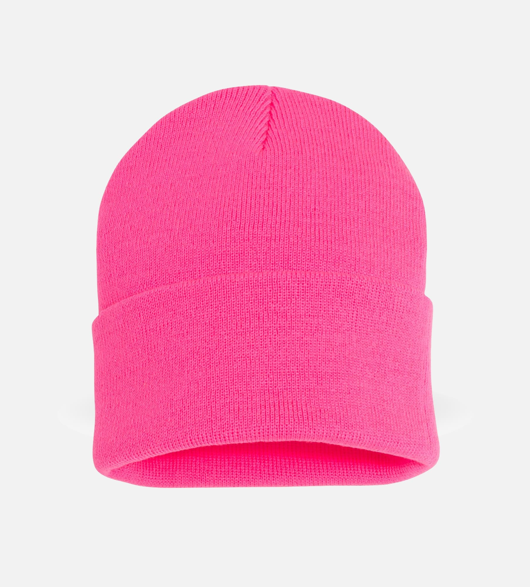 12" Solid Cuffed Beanie