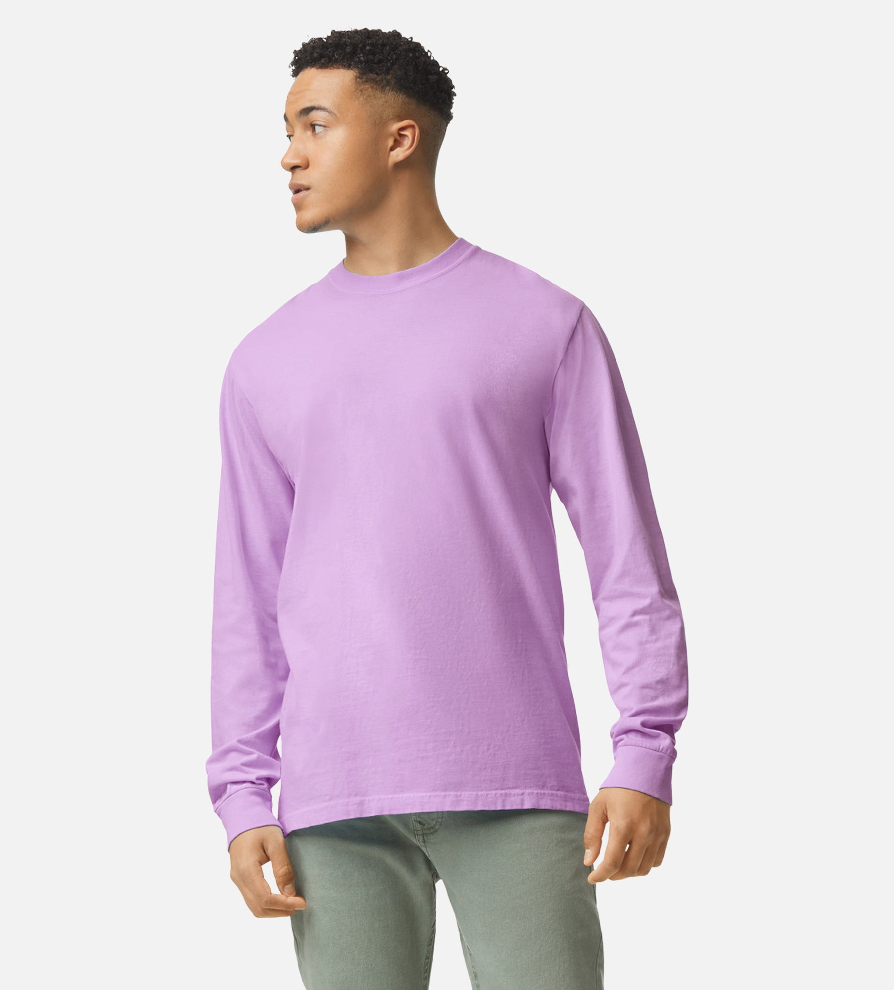 Unisex Garment-Dyed Heavyweight Long Sleeve T-Shirt
