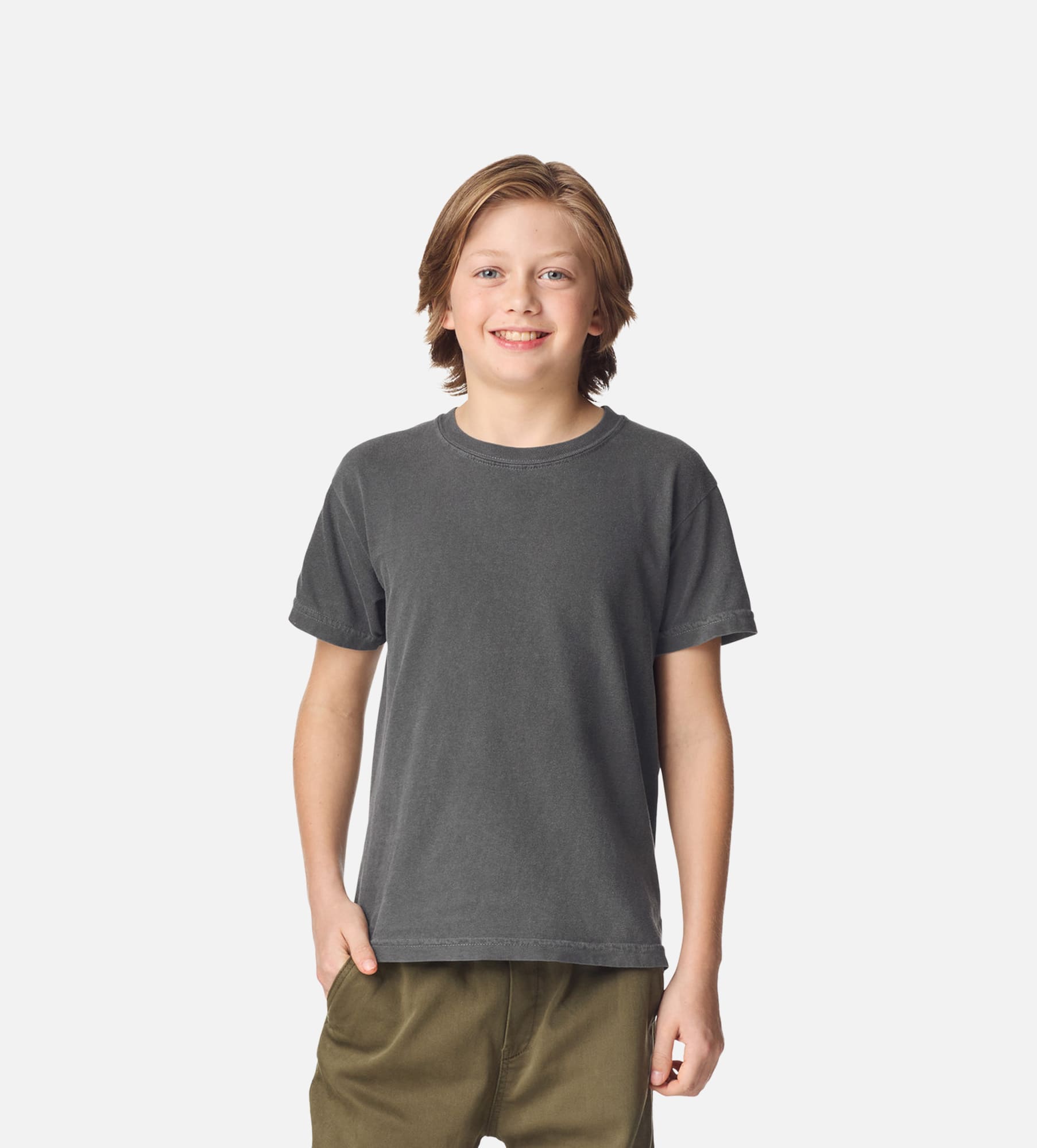 Youth Garment-Dyed Heavyweight T-Shirt