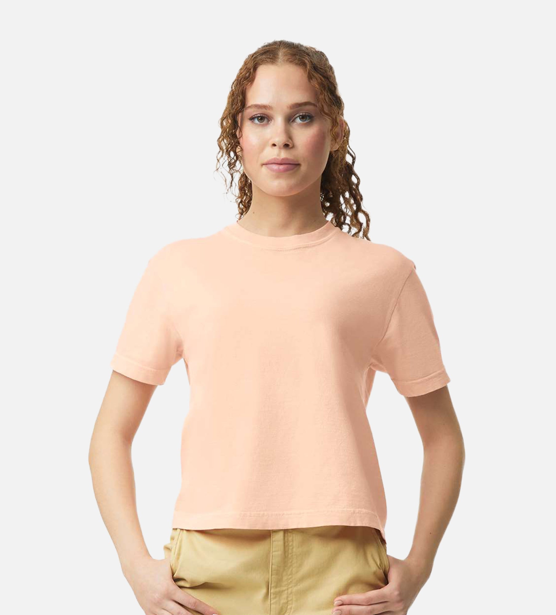 Women's Garment-Dyed Heavyweight Boxy T-Shirt