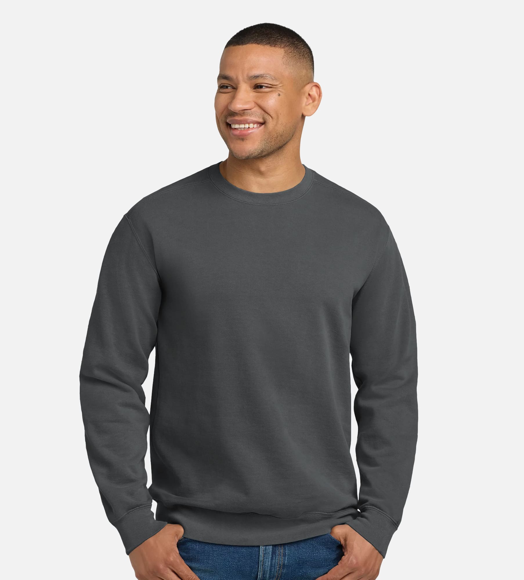 Unisex Garment-Dyed Crewneck Sweatshirt