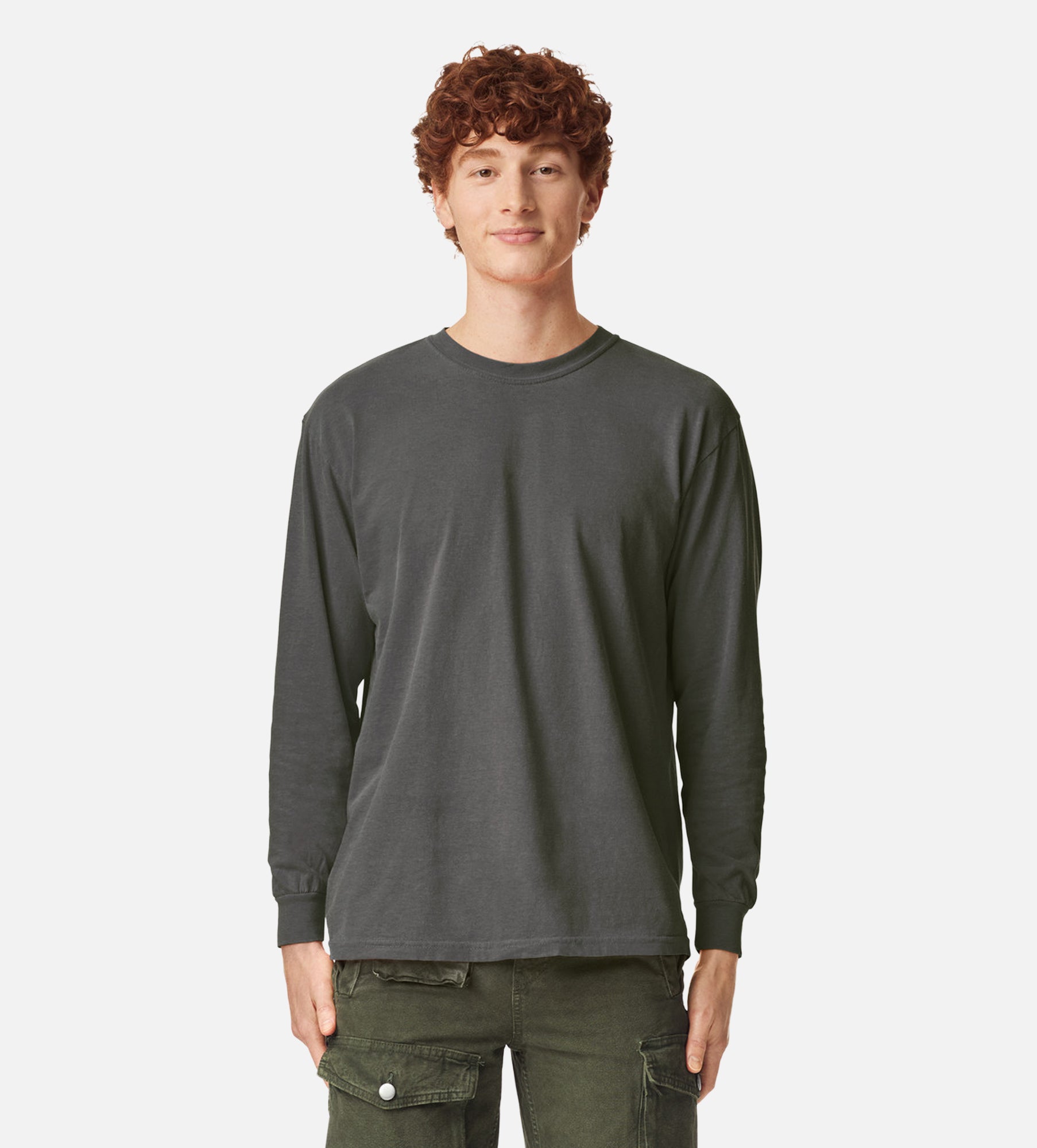 Unisex Garment-Dyed Heavyweight Long Sleeve T-Shirt