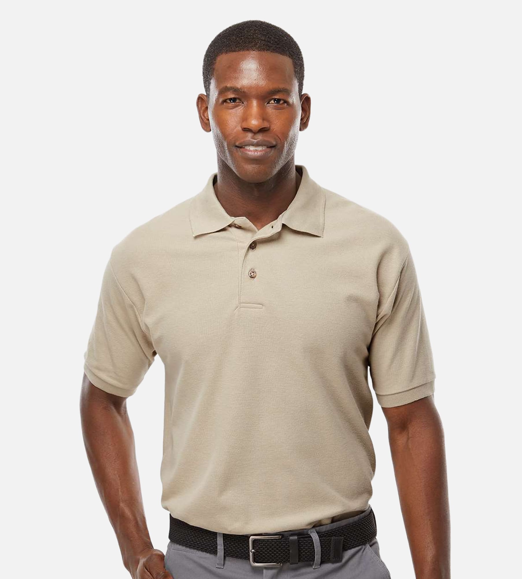 Ring-Spun Piqué Polo