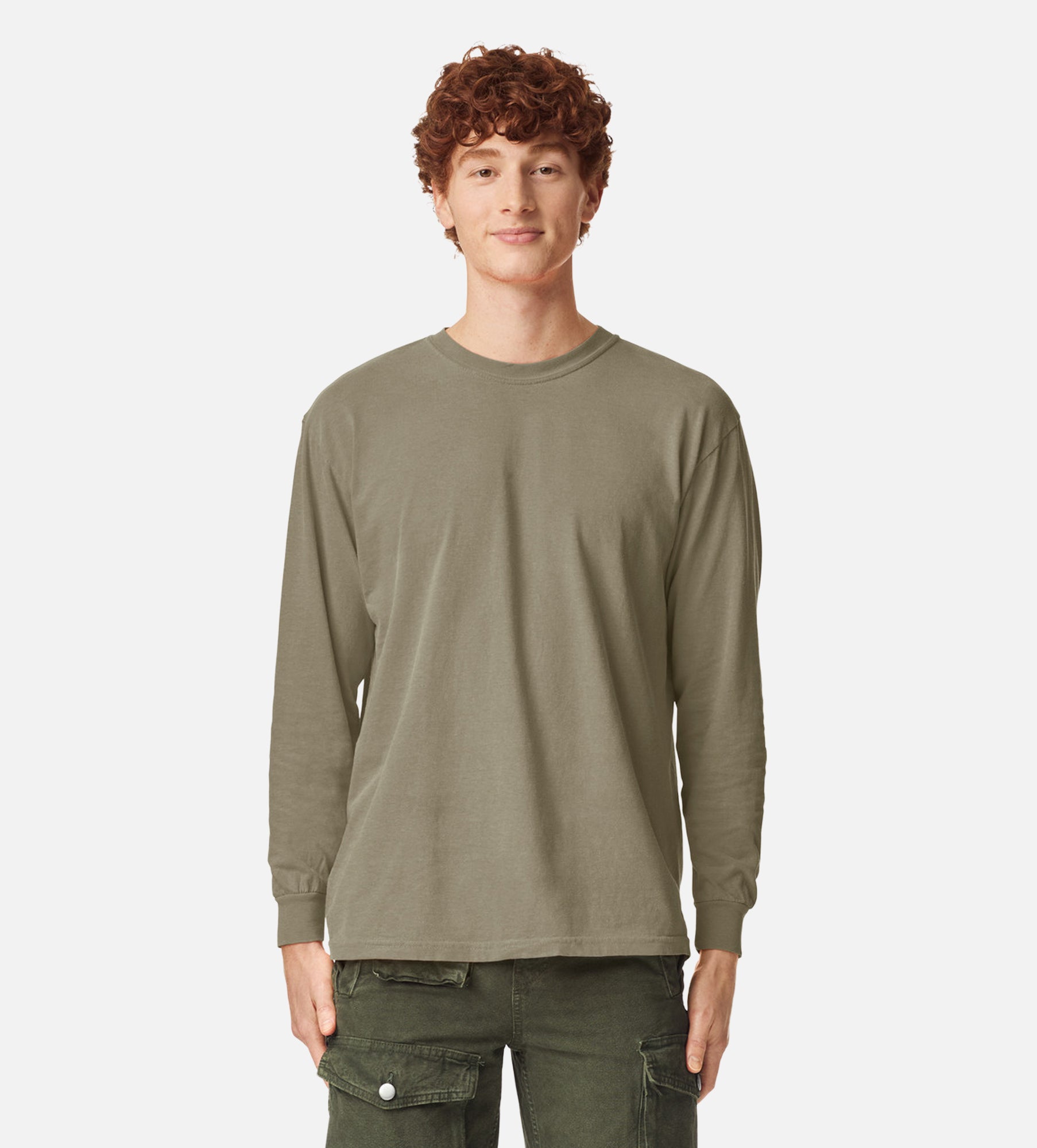 Unisex Garment-Dyed Heavyweight Long Sleeve T-Shirt