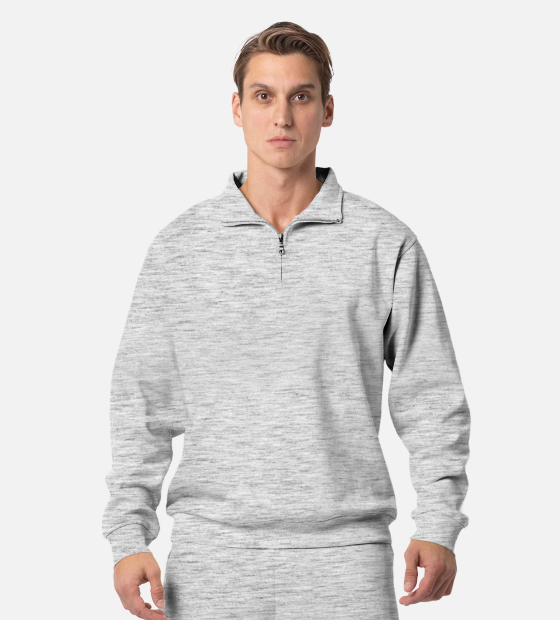 Unisex Quarter Zip Sweatshirt
