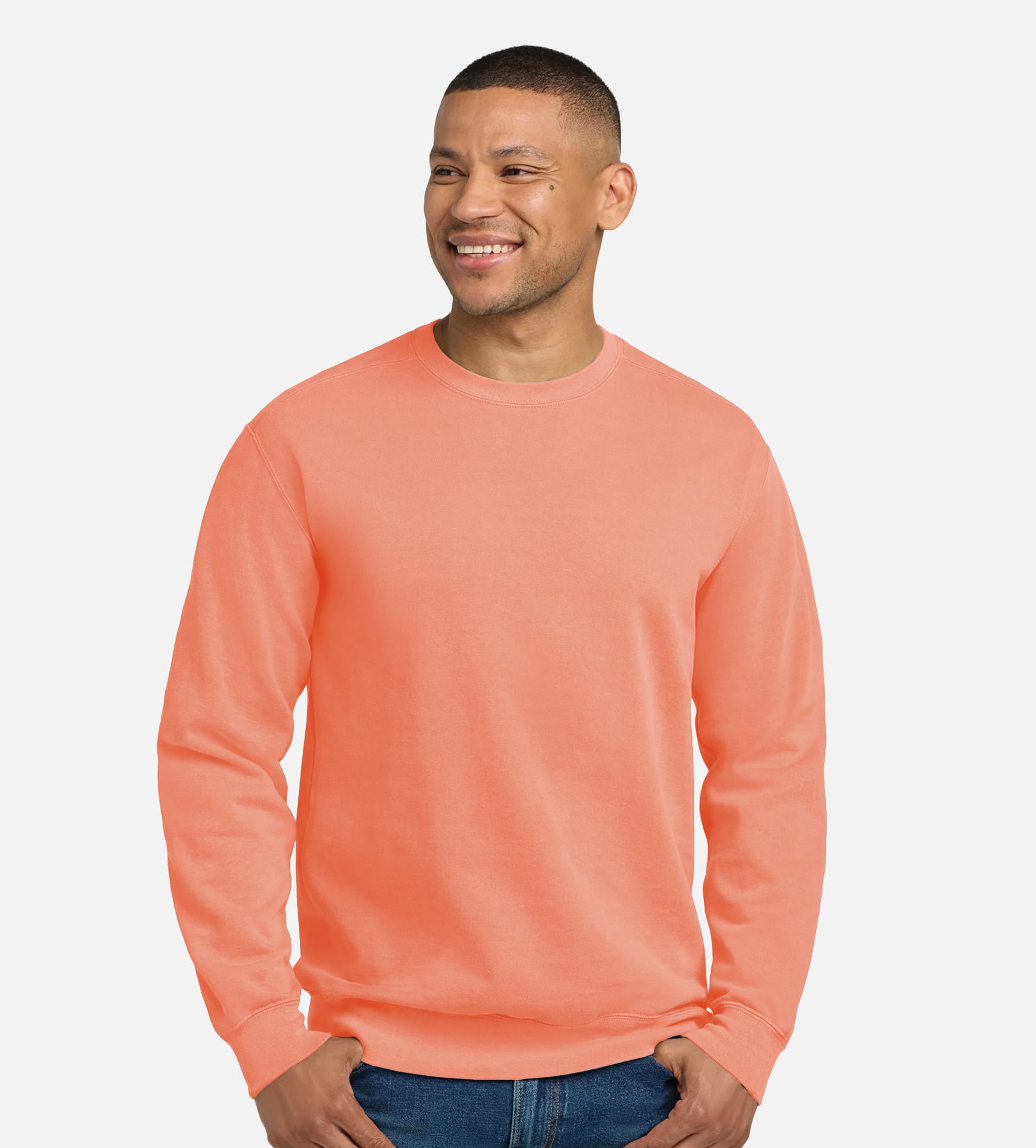 Unisex Garment-Dyed Crewneck Sweatshirt