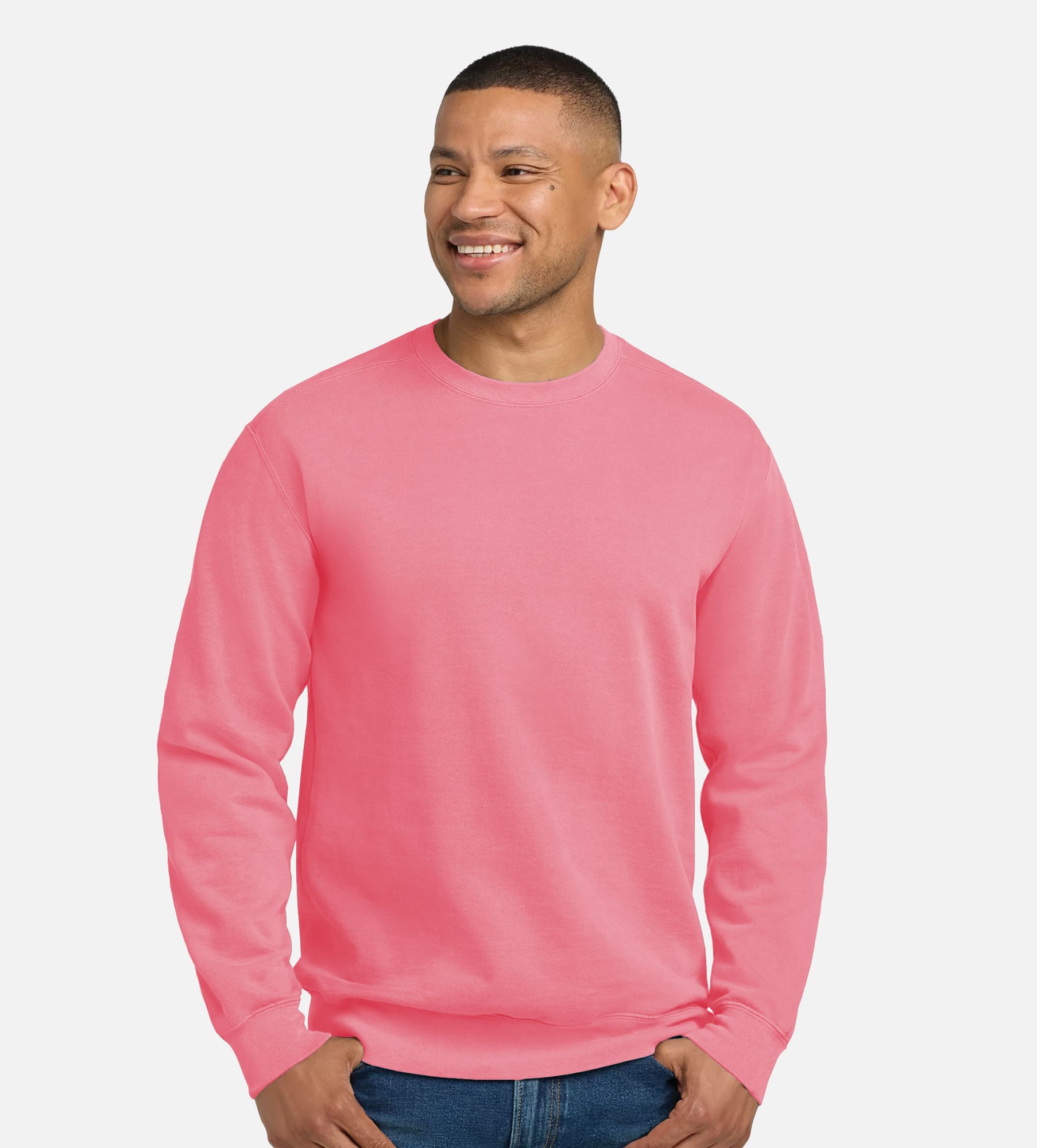 Unisex Garment-Dyed Crewneck Sweatshirt