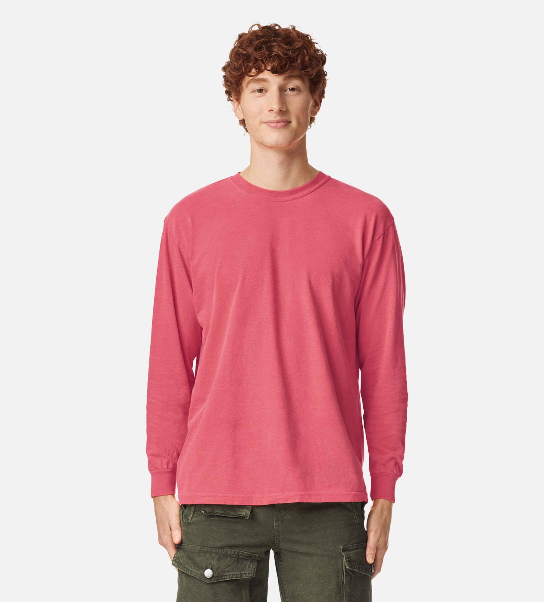 Unisex Garment-Dyed Heavyweight Long Sleeve T-Shirt