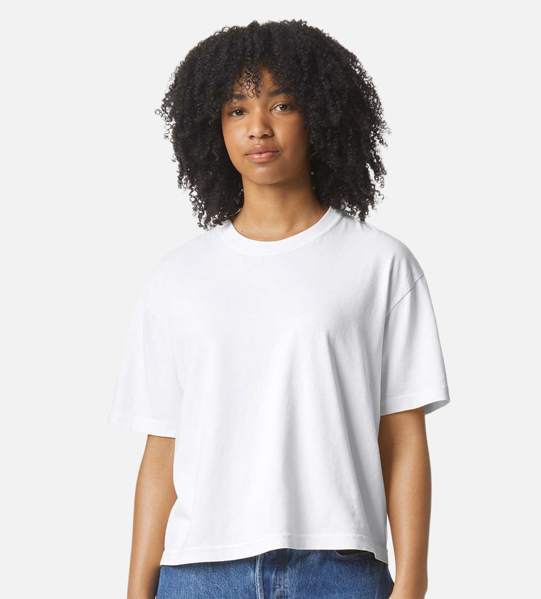 Women's Garment-Dyed Heavyweight Boxy T-Shirt
