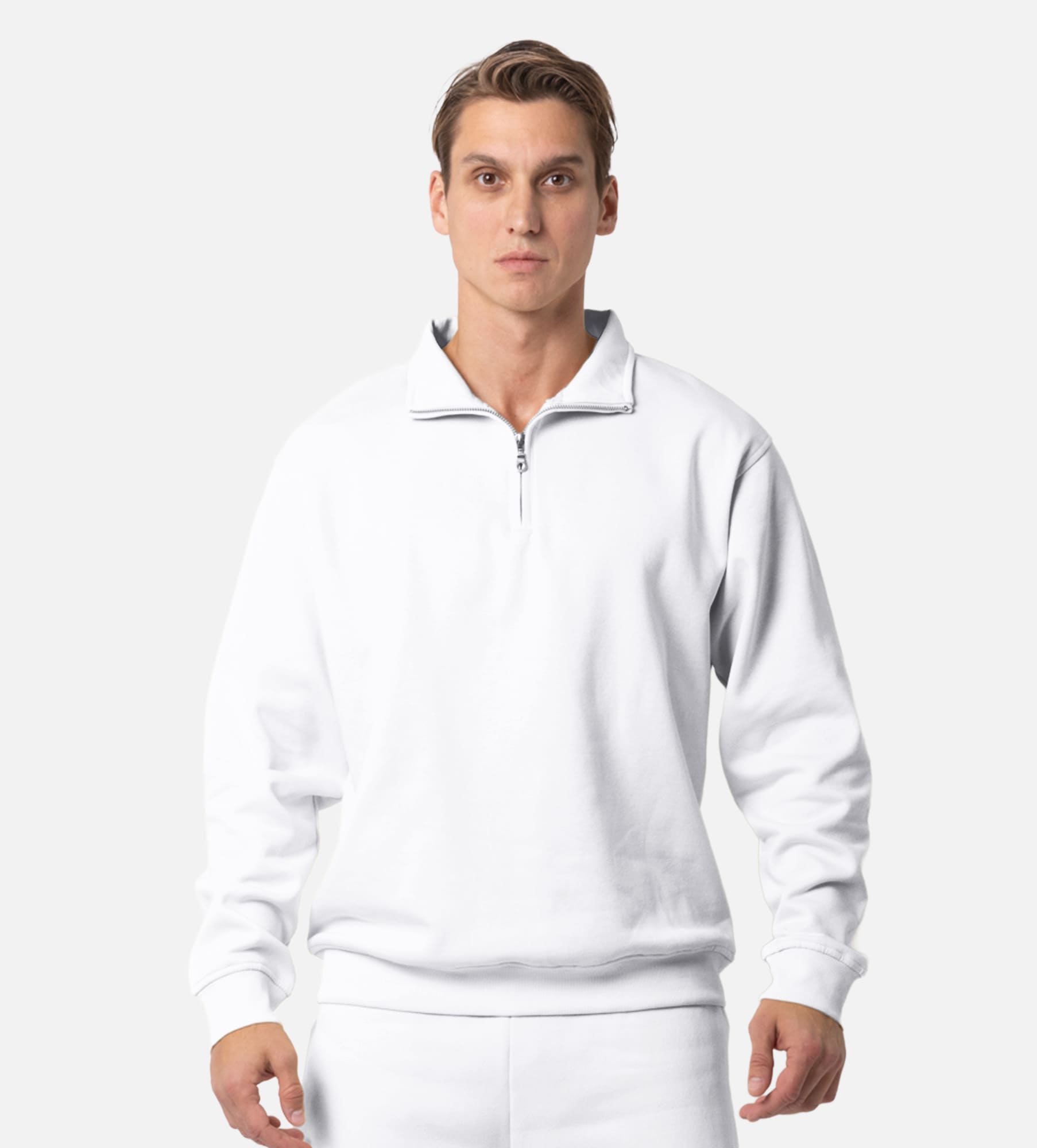 Unisex Quarter Zip Sweatshirt